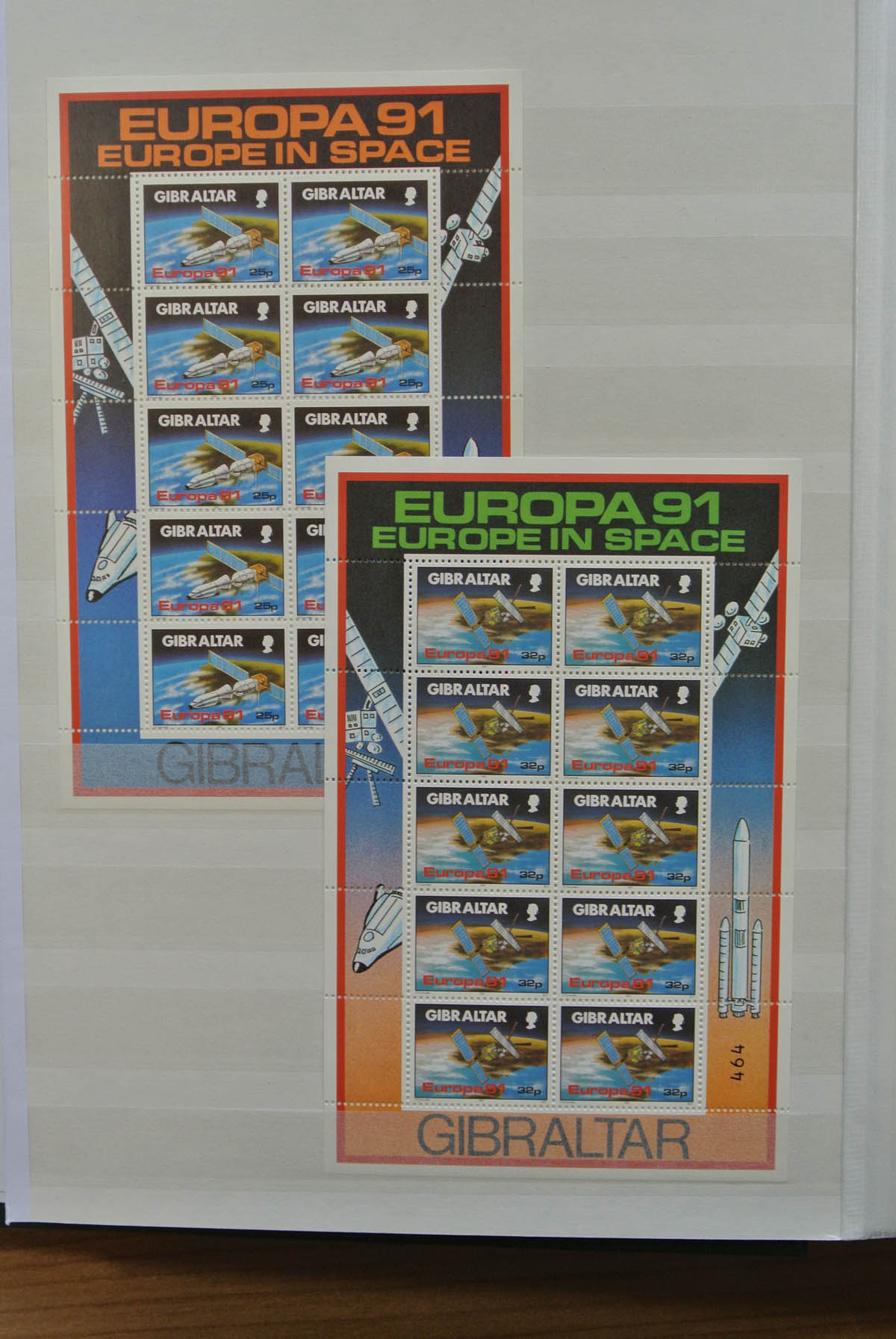 13036 002 - 13036 Europa CEPT 1991-1995.
