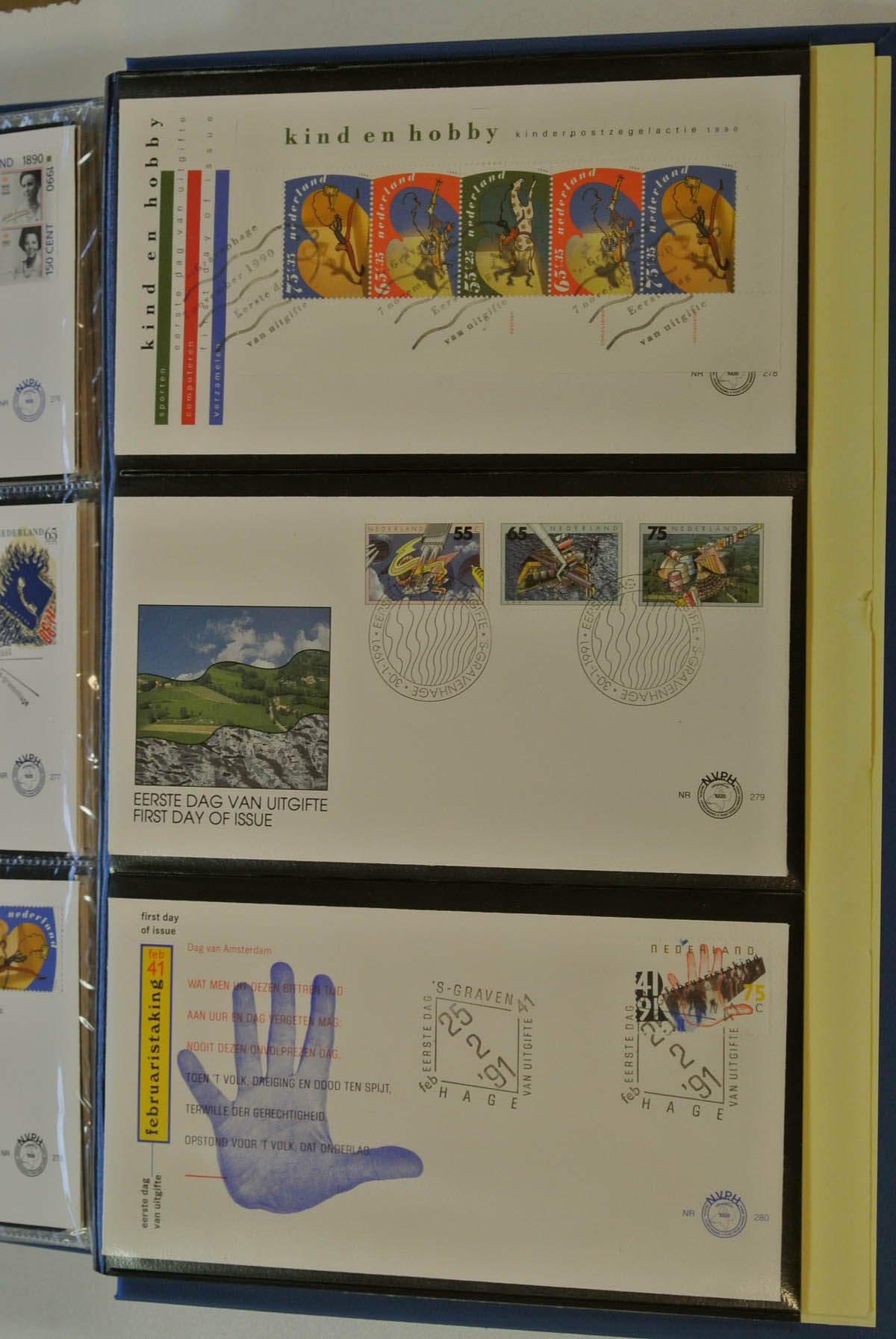 13039 044 - 13039 Netherlands fdc-collection 1980-2009!!