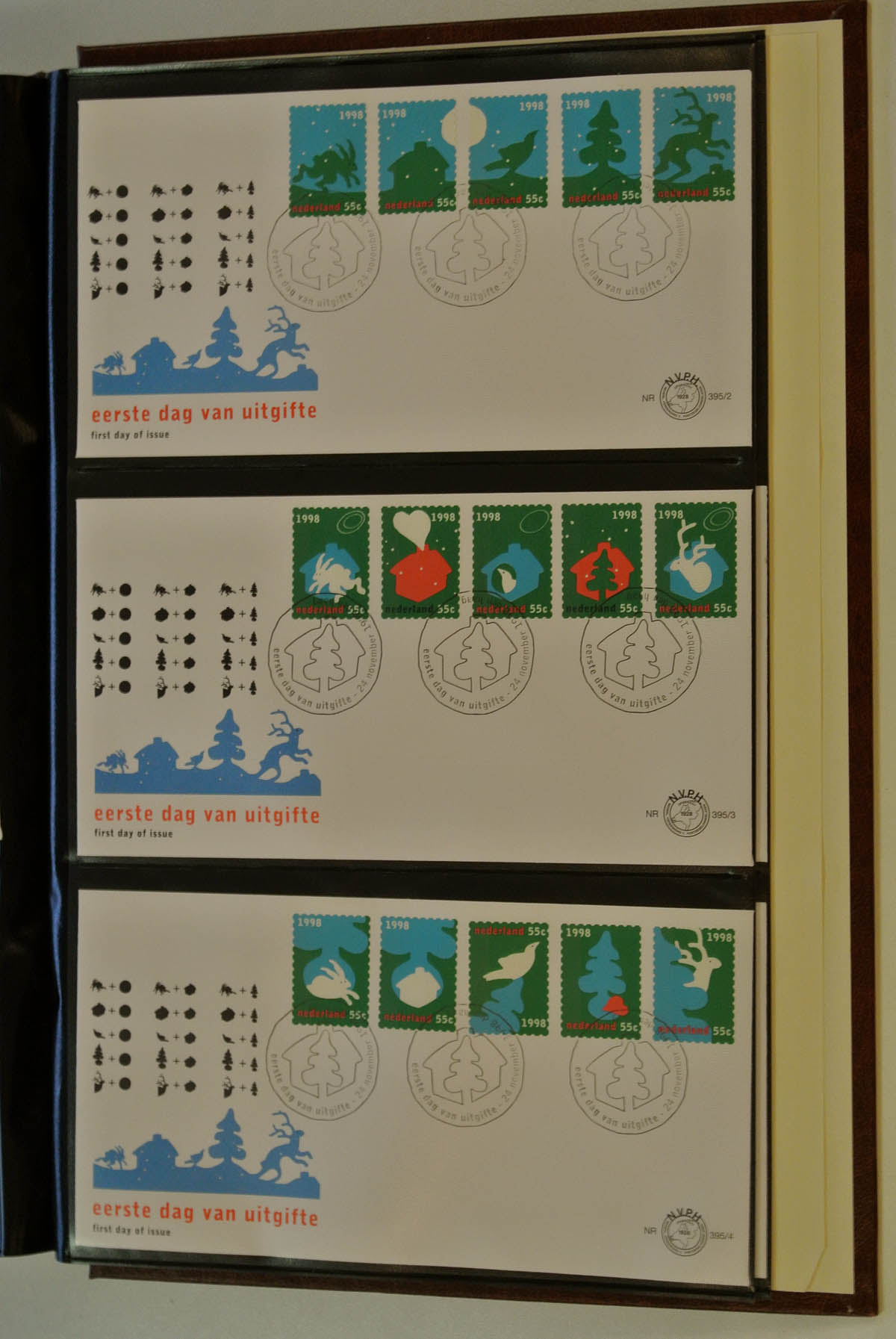 13039 092 - 13039 Netherlands fdc-collection 1980-2009!!