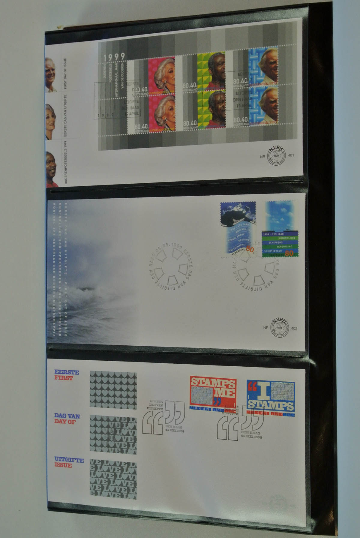 13039 095 - 13039 Netherlands fdc-collection 1980-2009!!