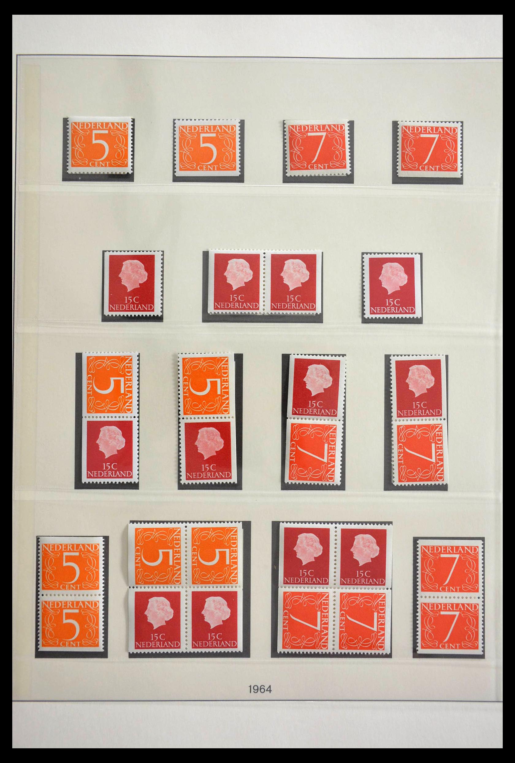 13085 023 - 13085 Netherlands stamp booklets 1964-1990.