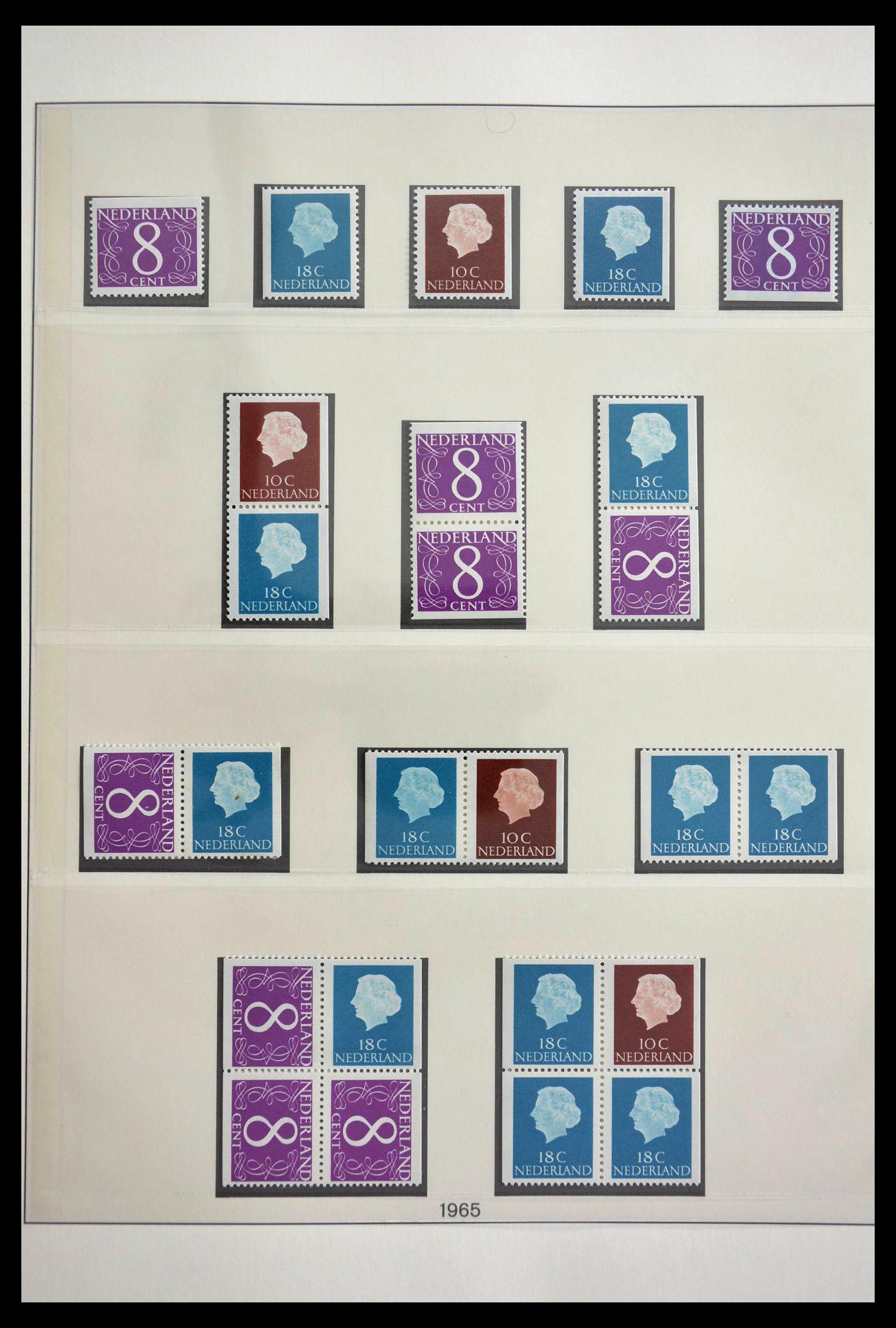 13085 024 - 13085 Netherlands stamp booklets 1964-1990.
