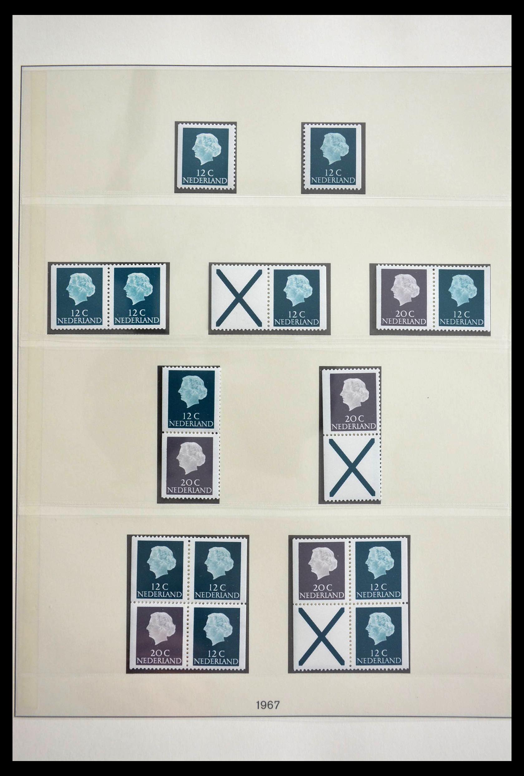 13085 027 - 13085 Nederland postzegelboekjes 1964-1990.