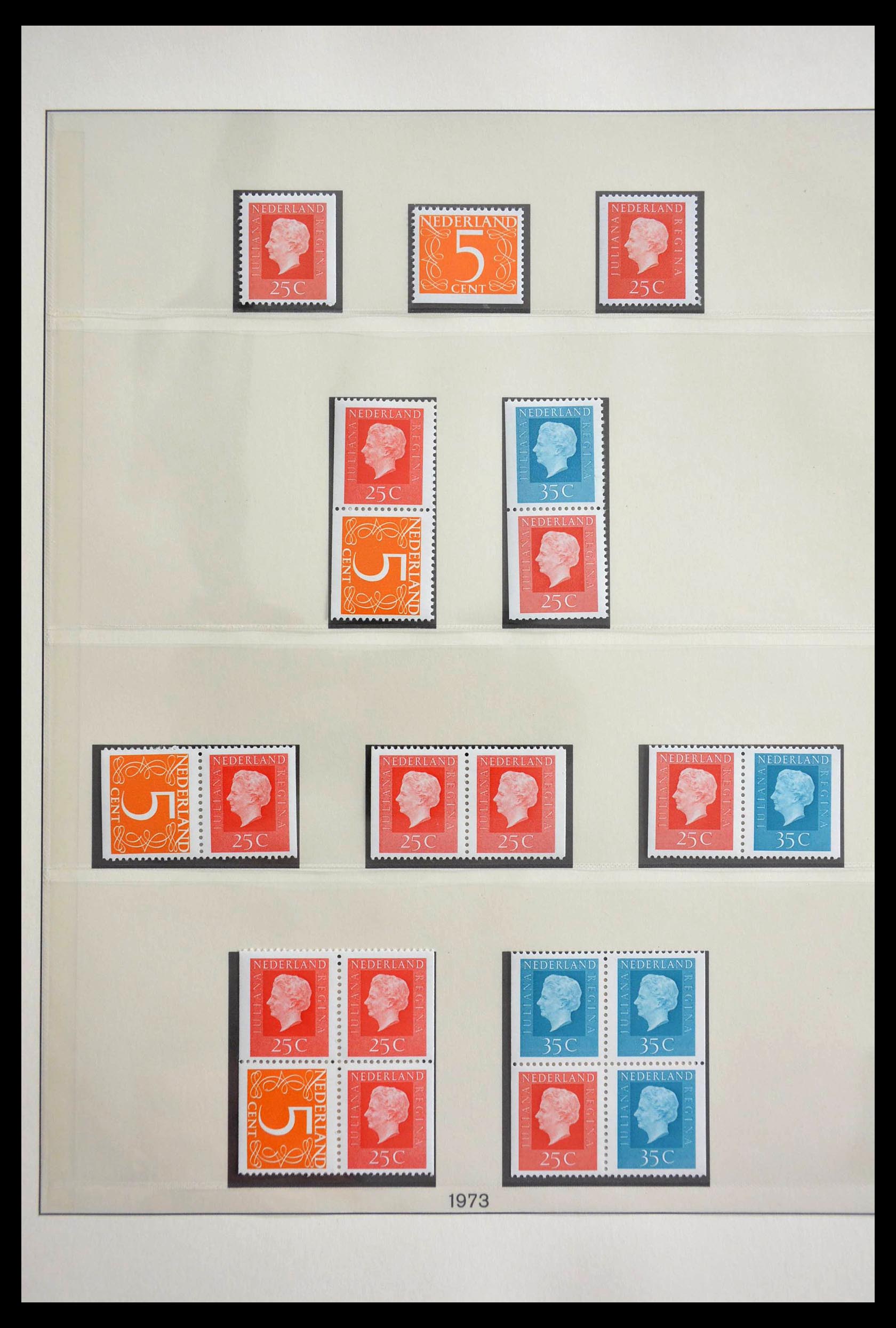 13085 034 - 13085 Nederland postzegelboekjes 1964-1990.