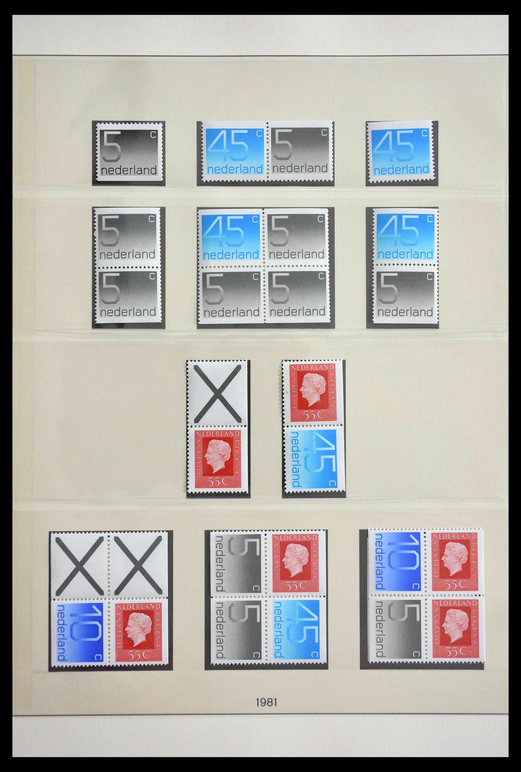 13085 043 - 13085 Netherlands stamp booklets 1964-1990.