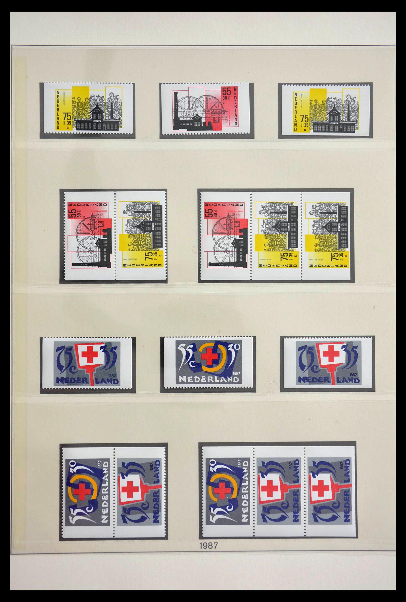 13085 051 - 13085 Netherlands stamp booklets 1964-1990.