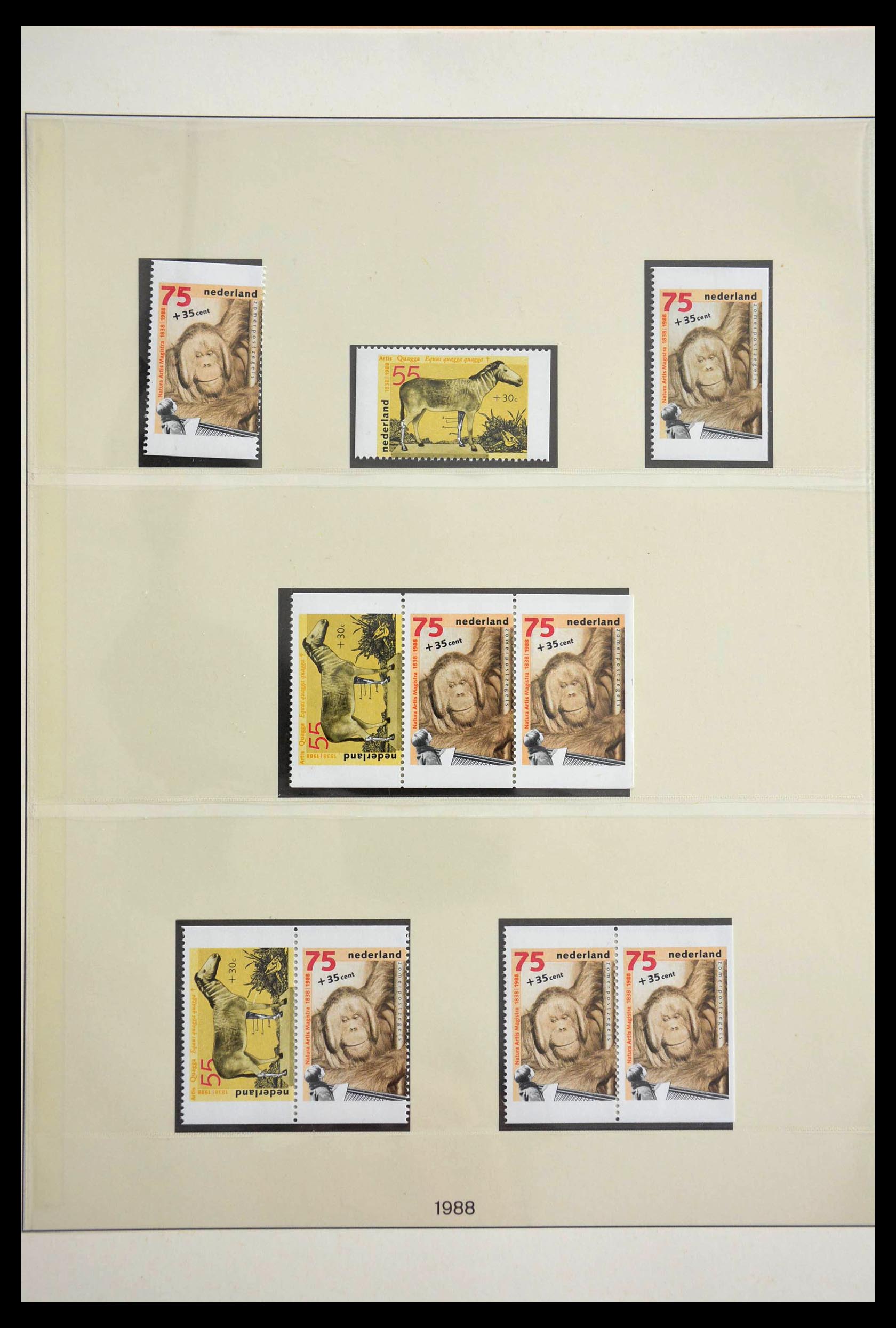13085 054 - 13085 Nederland postzegelboekjes 1964-1990.
