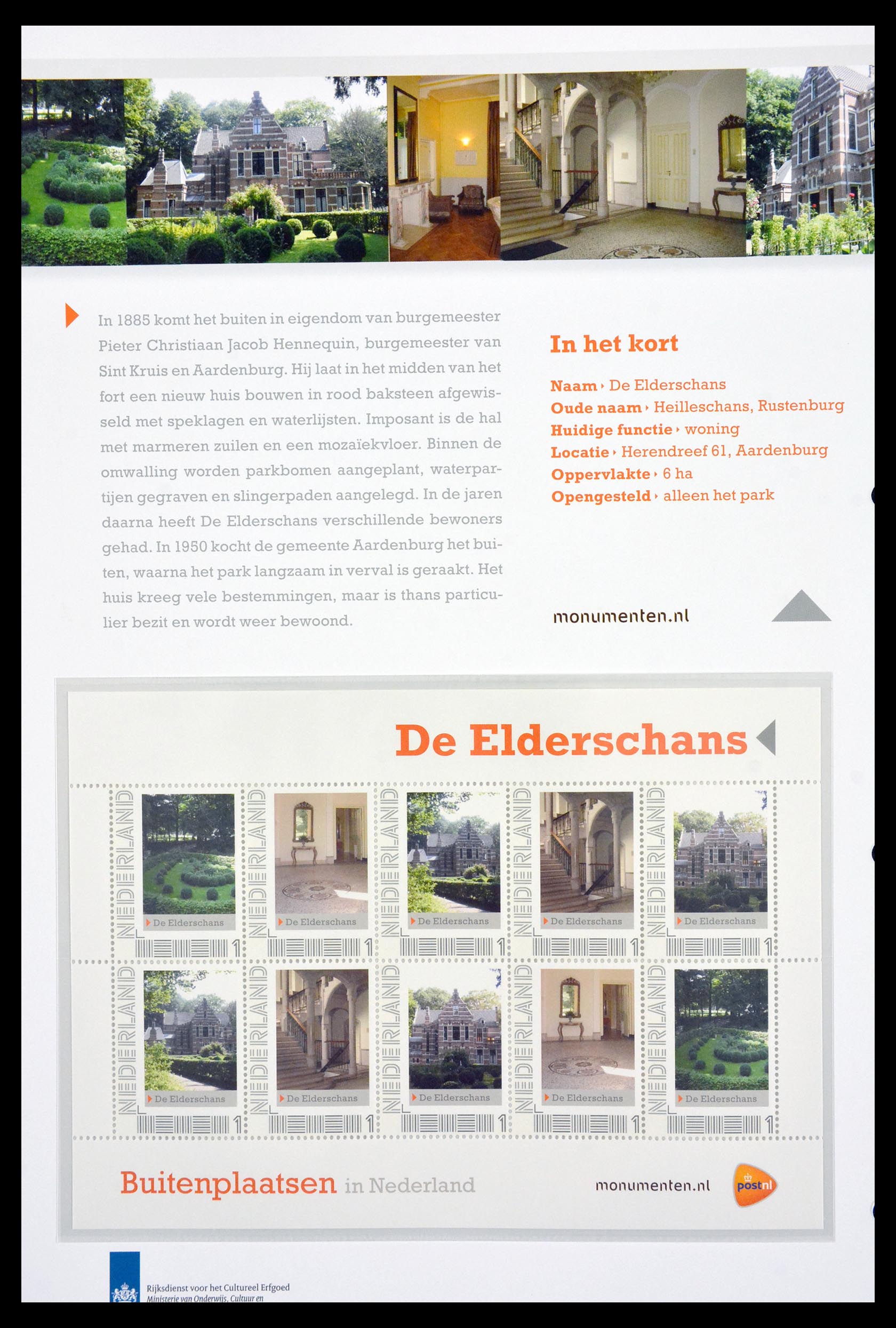 13107 012 - 13107 Buitenplaatsen in Nederland.