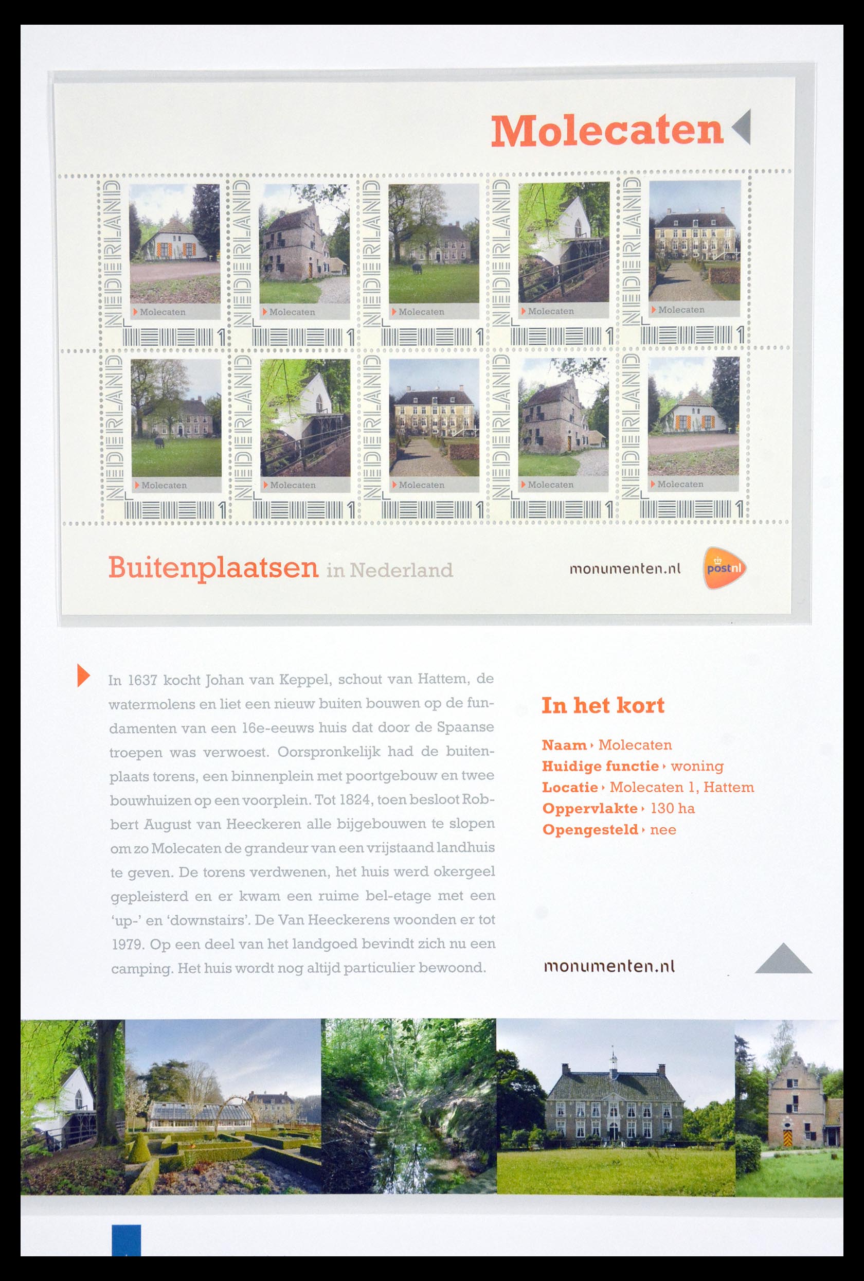 13107 037 - 13107 Buitenplaatsen in Nederland.