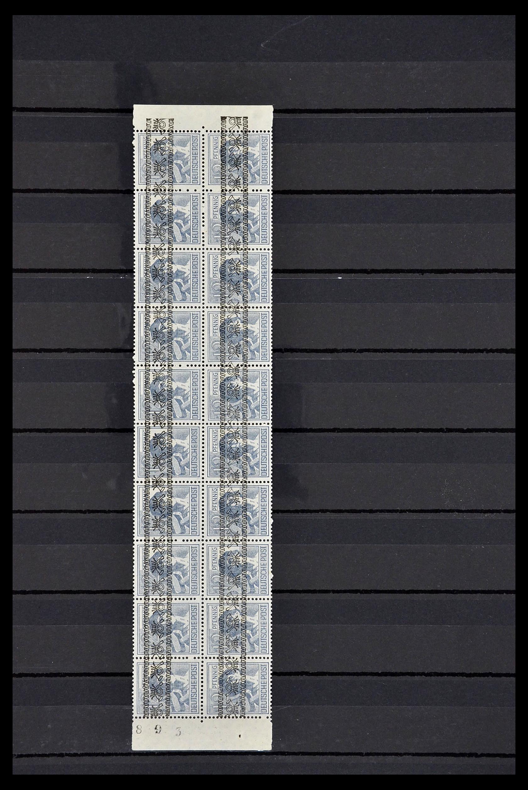 13129 001 - Postzegelverzameling 13129 Duitsland geallieerde bezetting 1948. 13129 001 - Postzegelverzameling 13129 Duitsland geallieerde bezetting 1948.