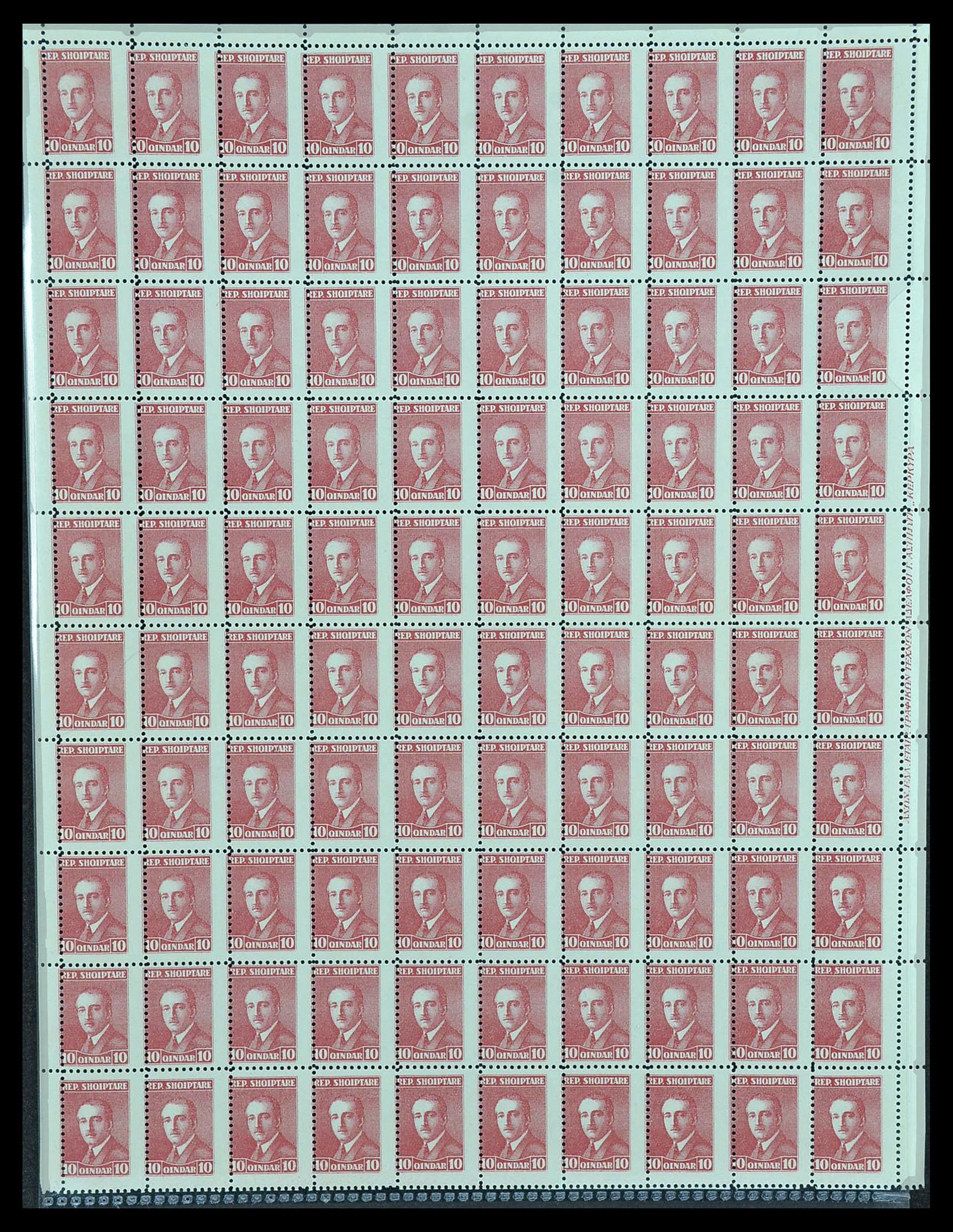 13131 001 - Postzegelverzameling 13131 Albanië 1925.