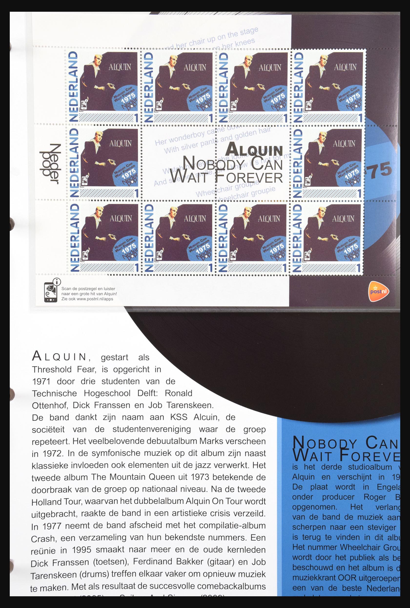 13132 009 - Postzegelverzameling 13132 Nederland popalbums 1961-2011.