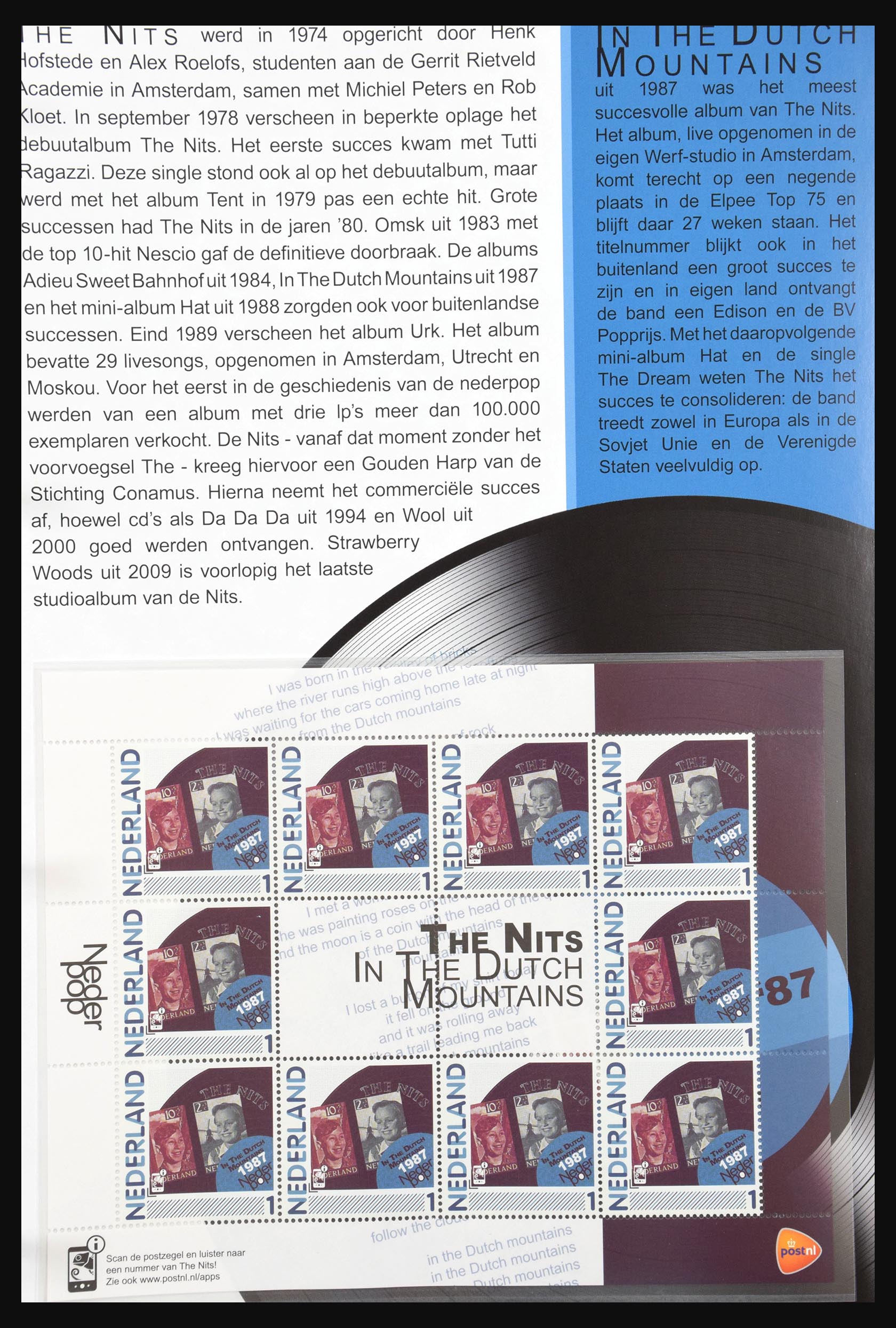 13132 017 - Postzegelverzameling 13132 Nederland popalbums 1961-2011.
