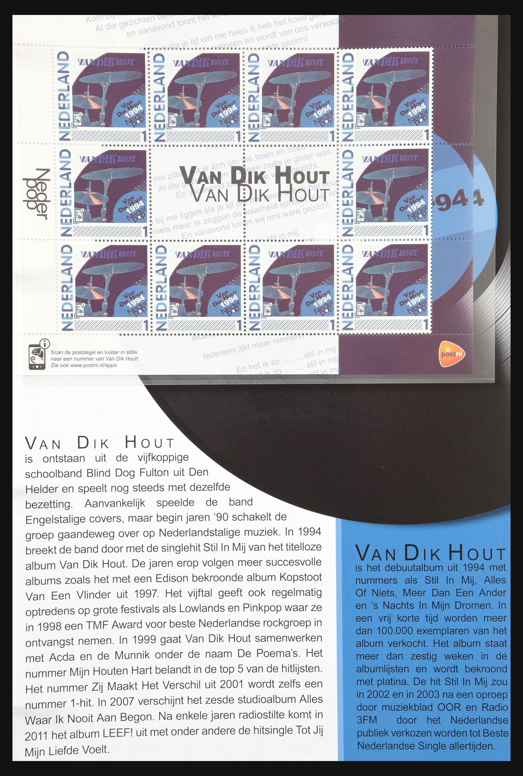 13132 023 - Postzegelverzameling 13132 Nederland popalbums 1961-2011.