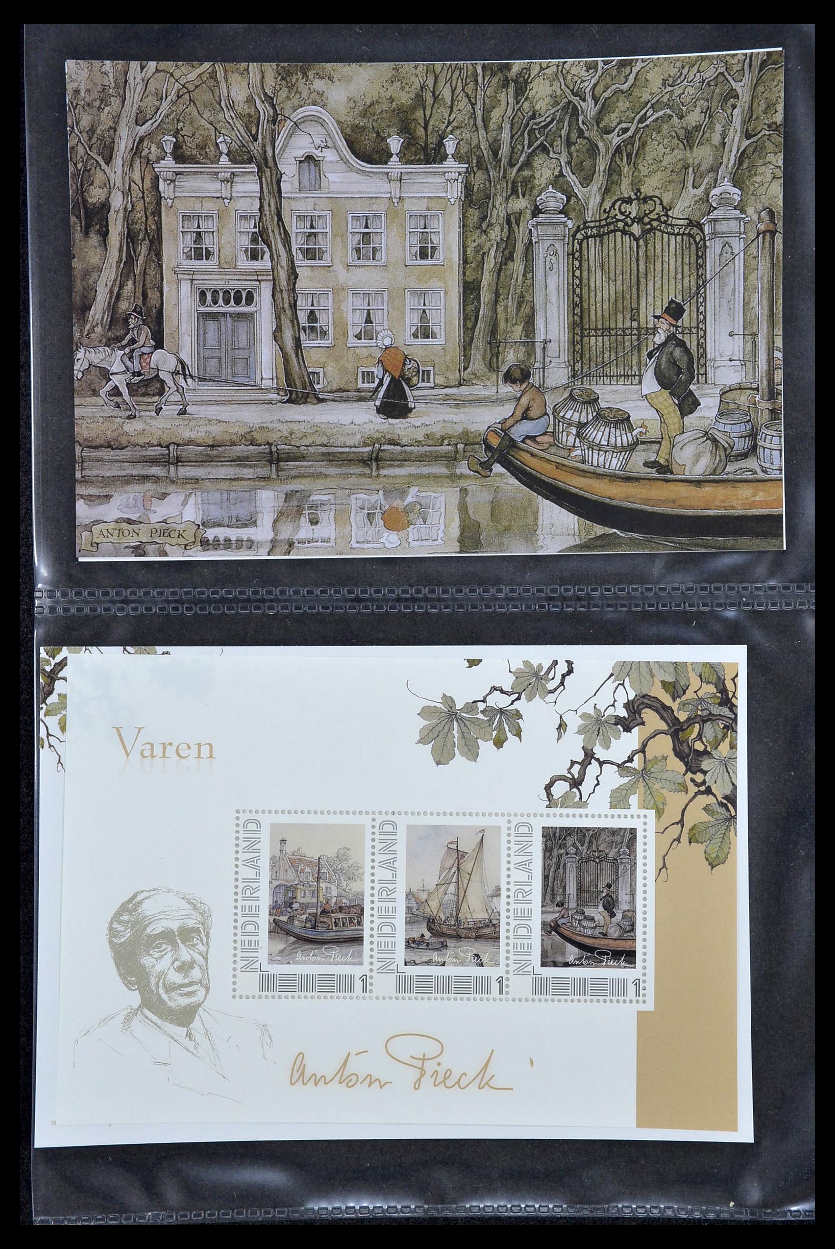 13133 016 - Postzegelverzameling 13133 Nederland Anton Pieck.