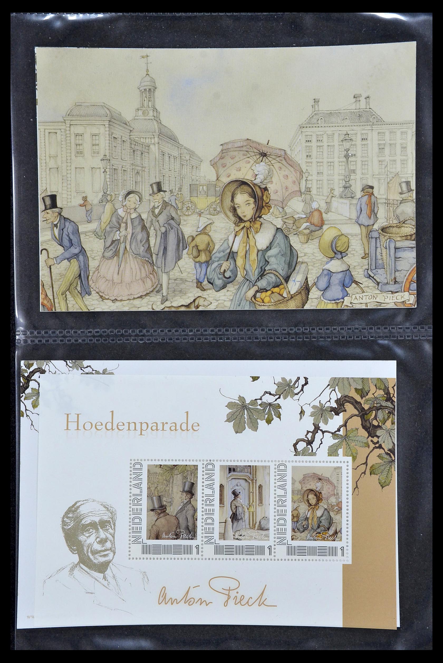 13133 018 - Postzegelverzameling 13133 Nederland Anton Pieck.
