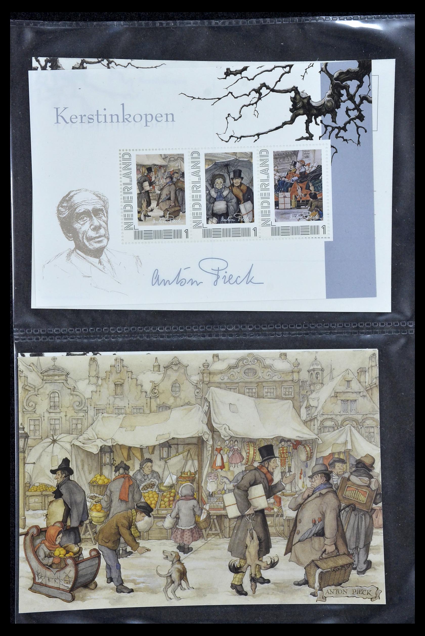 13133 022 - Postzegelverzameling 13133 Nederland Anton Pieck.