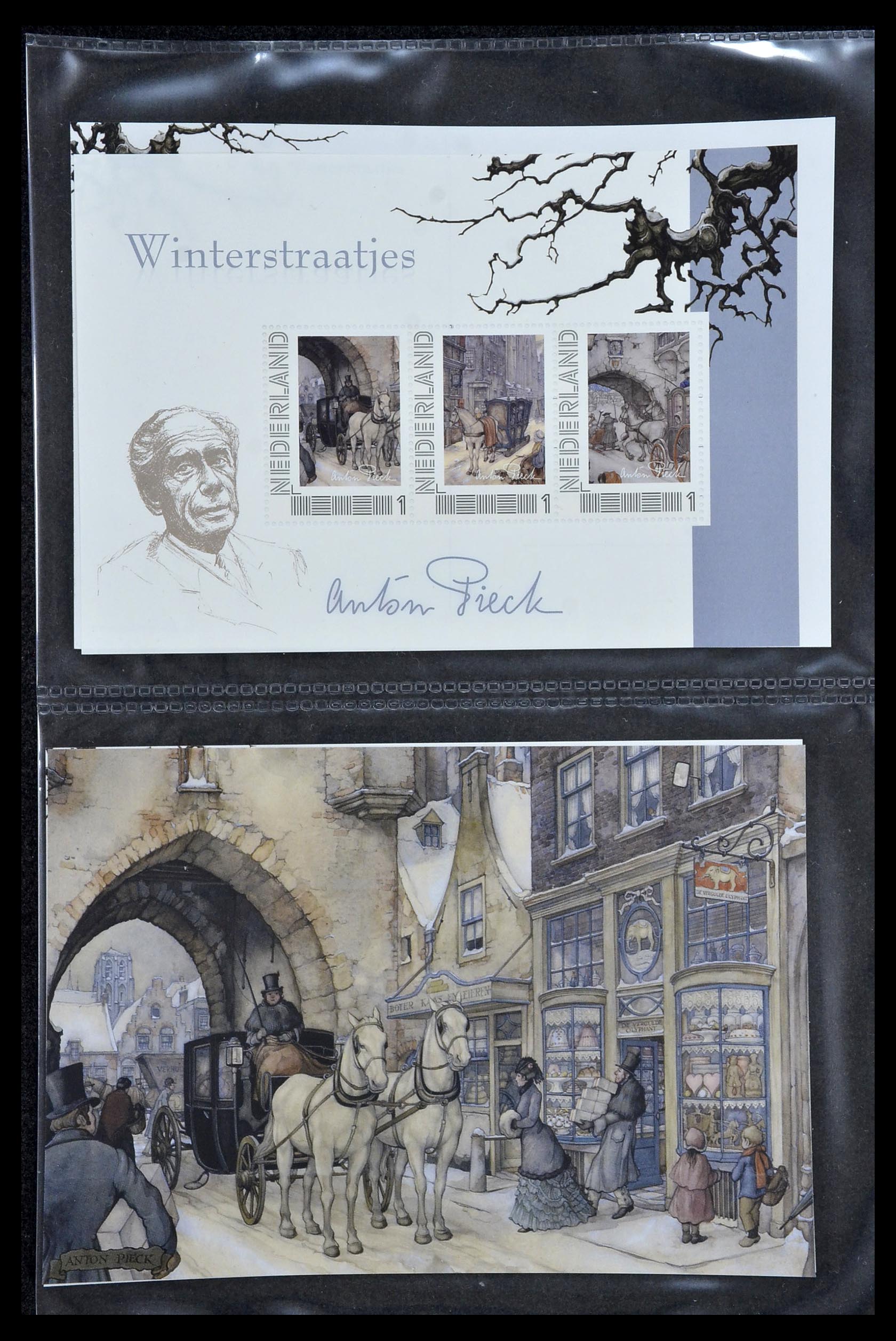 13133 026 - Postzegelverzameling 13133 Nederland Anton Pieck.