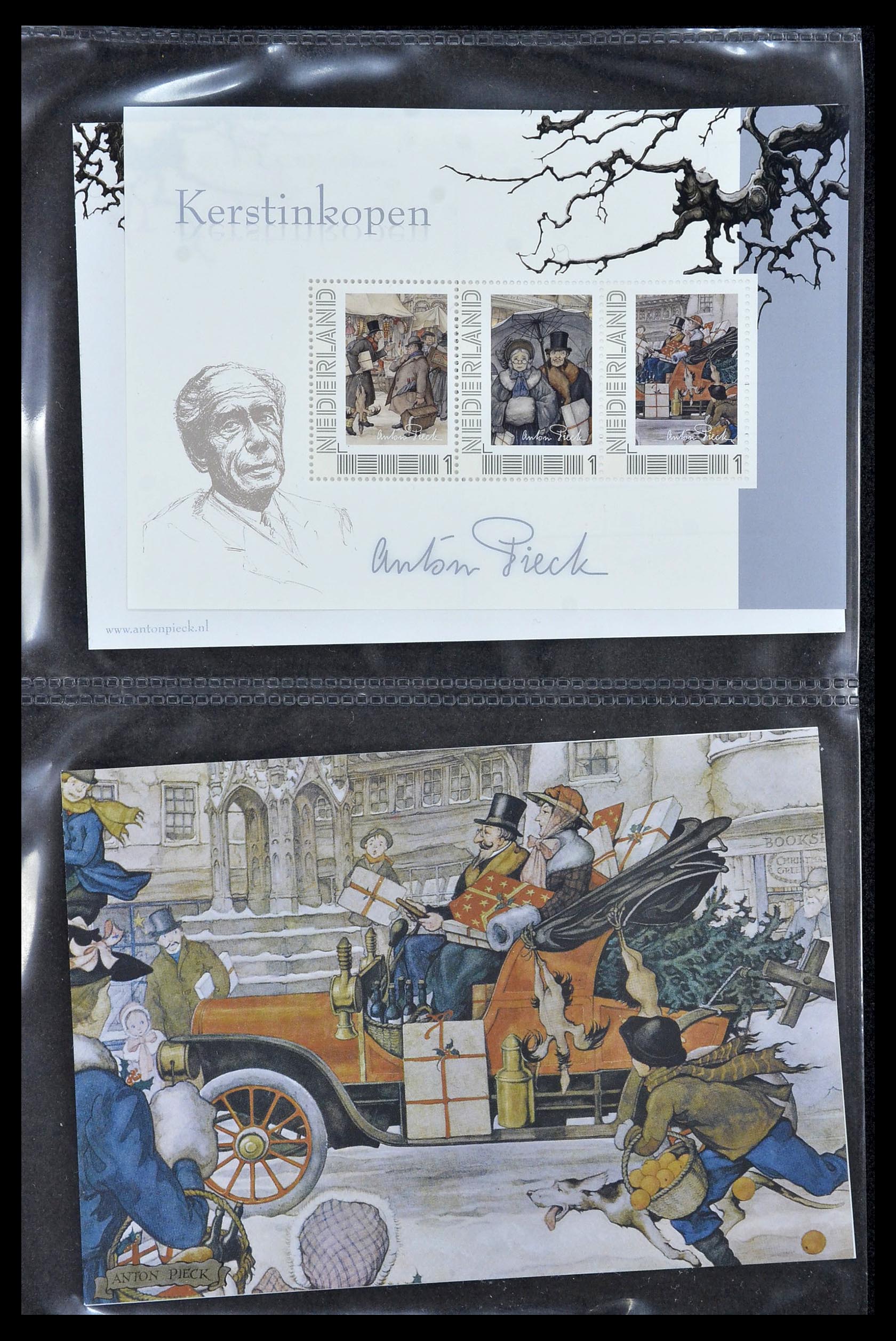 13133 029 - Postzegelverzameling 13133 Nederland Anton Pieck.