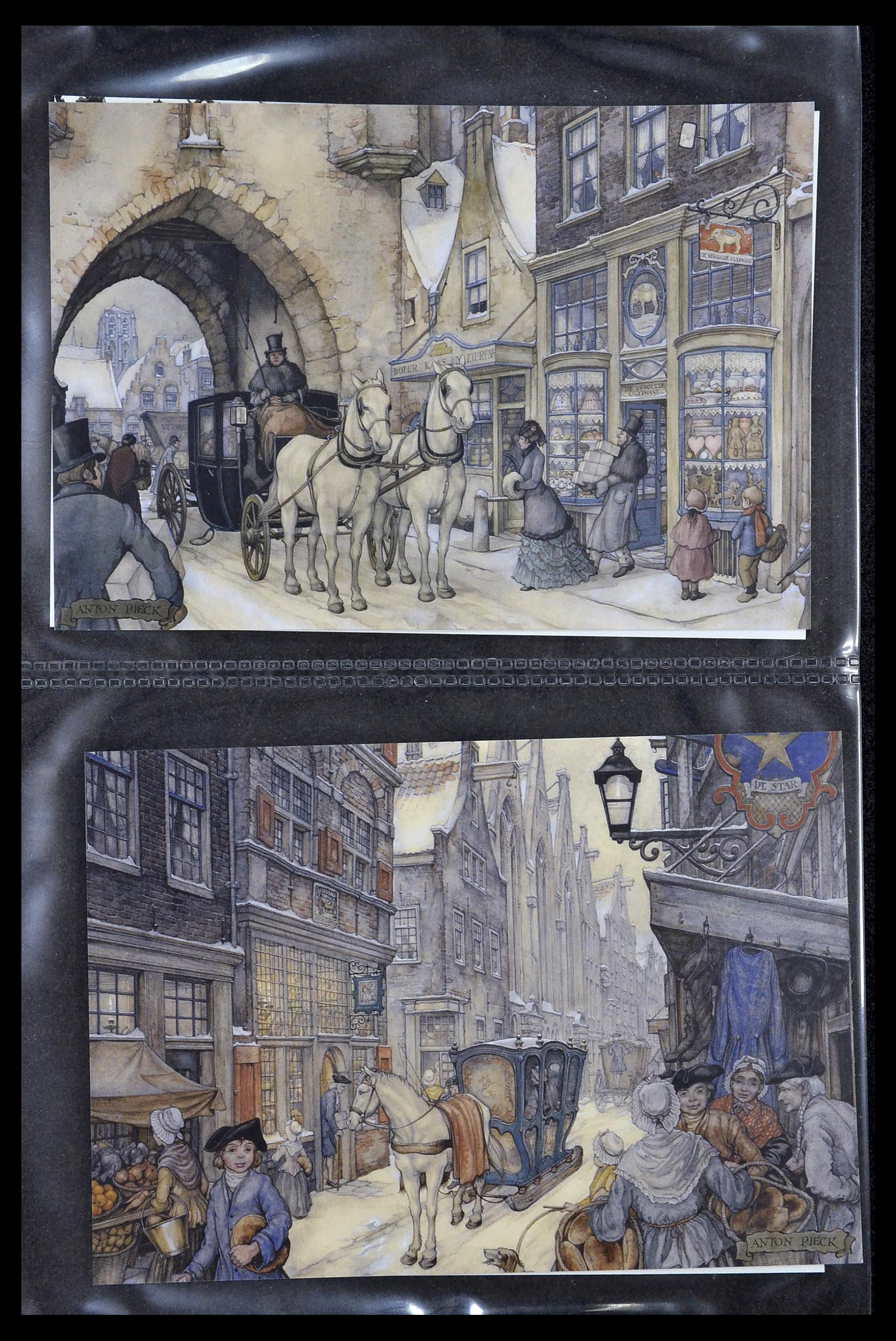 13133 033 - Postzegelverzameling 13133 Nederland Anton Pieck.