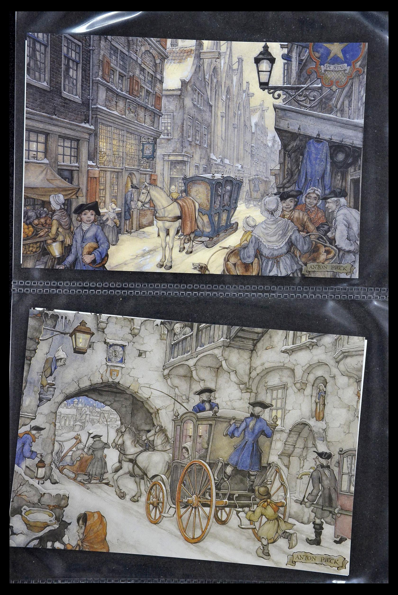 13133 036 - Postzegelverzameling 13133 Nederland Anton Pieck.