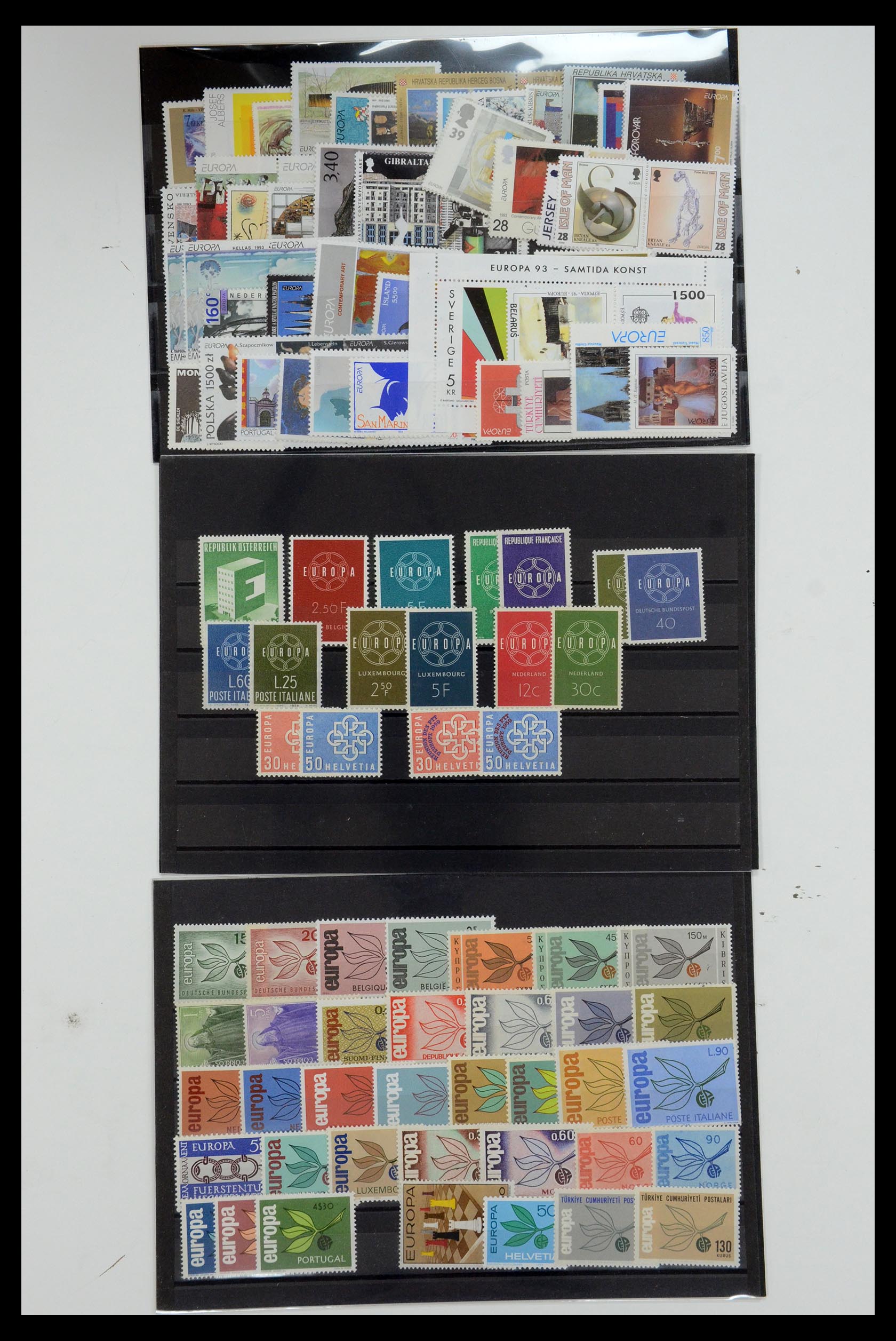 13134 002 - Postzegelverzameling 13134 Europa CEPT 1956-1993.