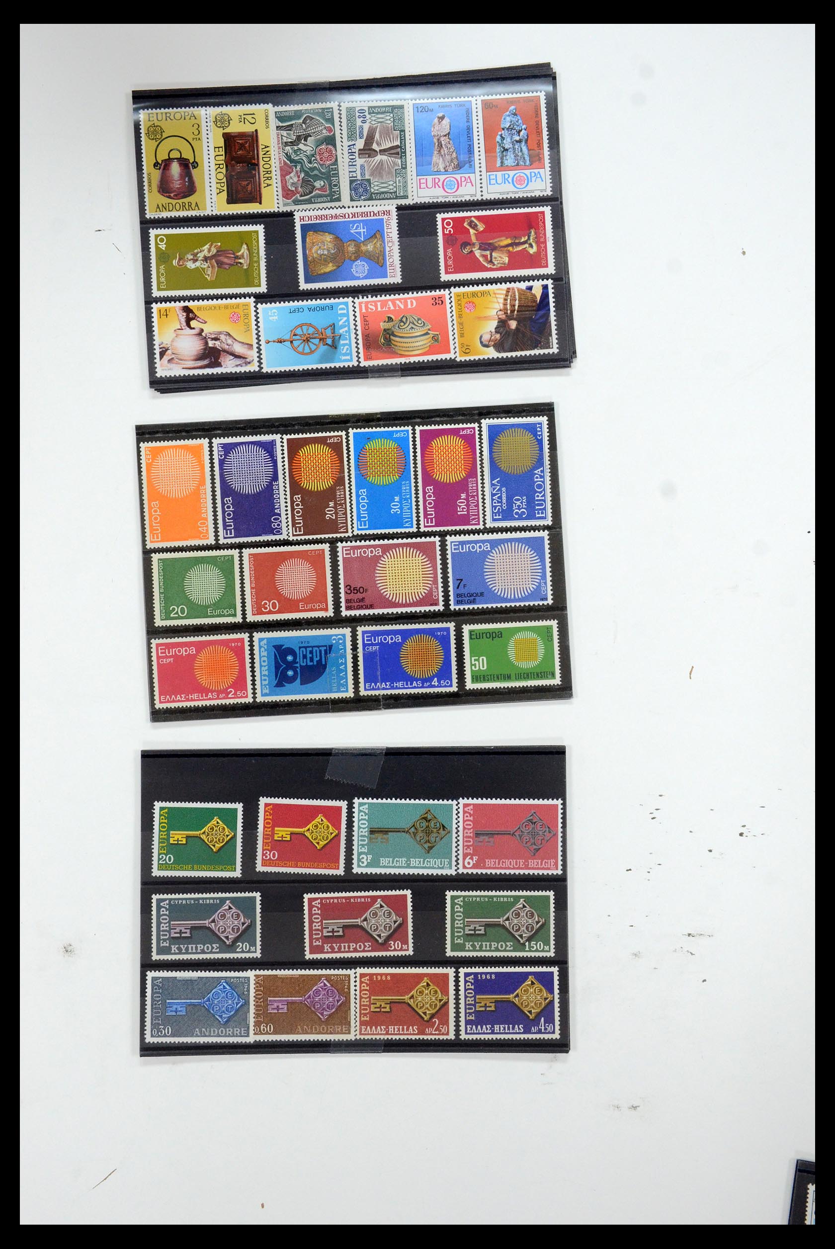 13134 009 - Postzegelverzameling 13134 Europa CEPT 1956-1993.