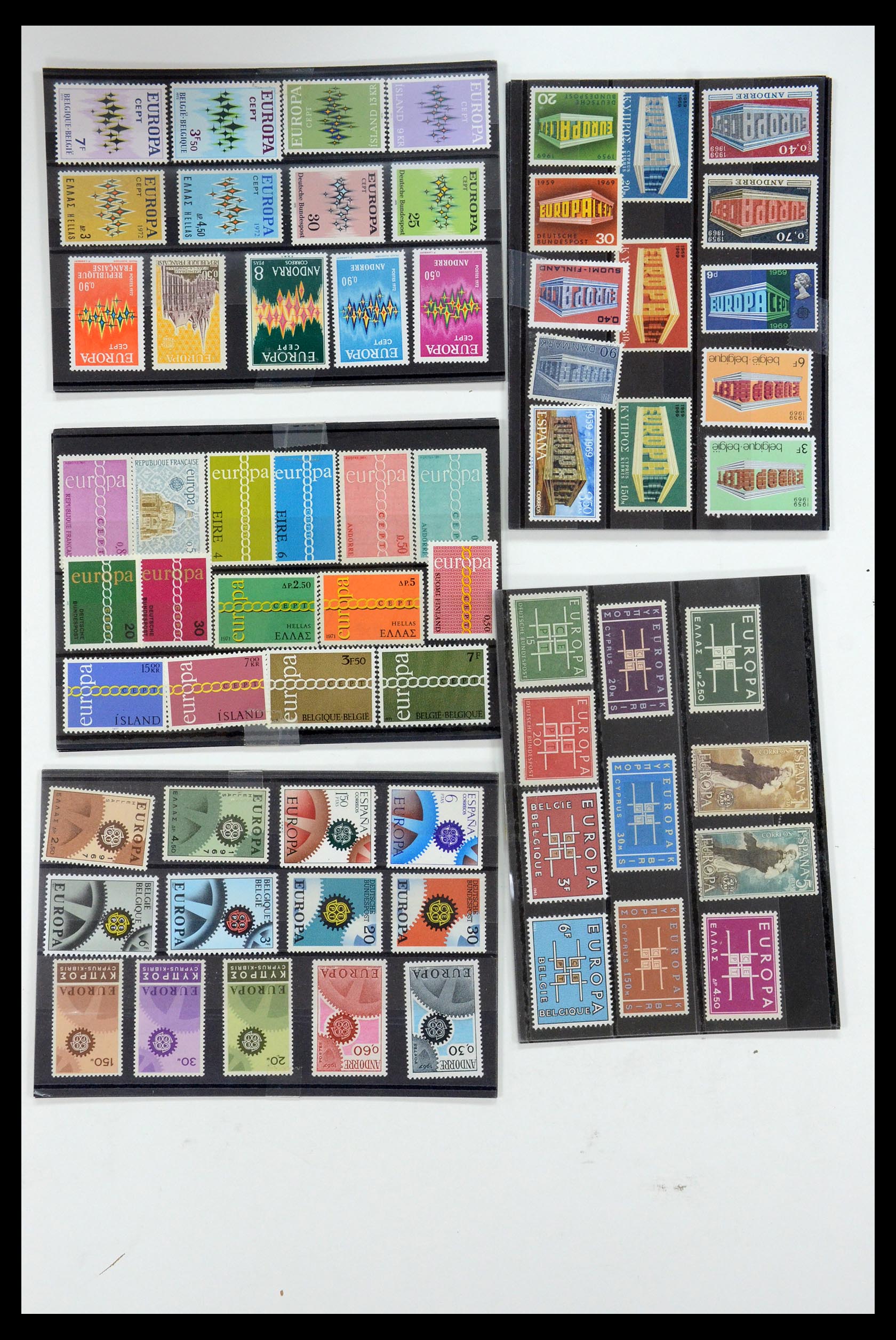 13134 010 - Postzegelverzameling 13134 Europa CEPT 1956-1993.