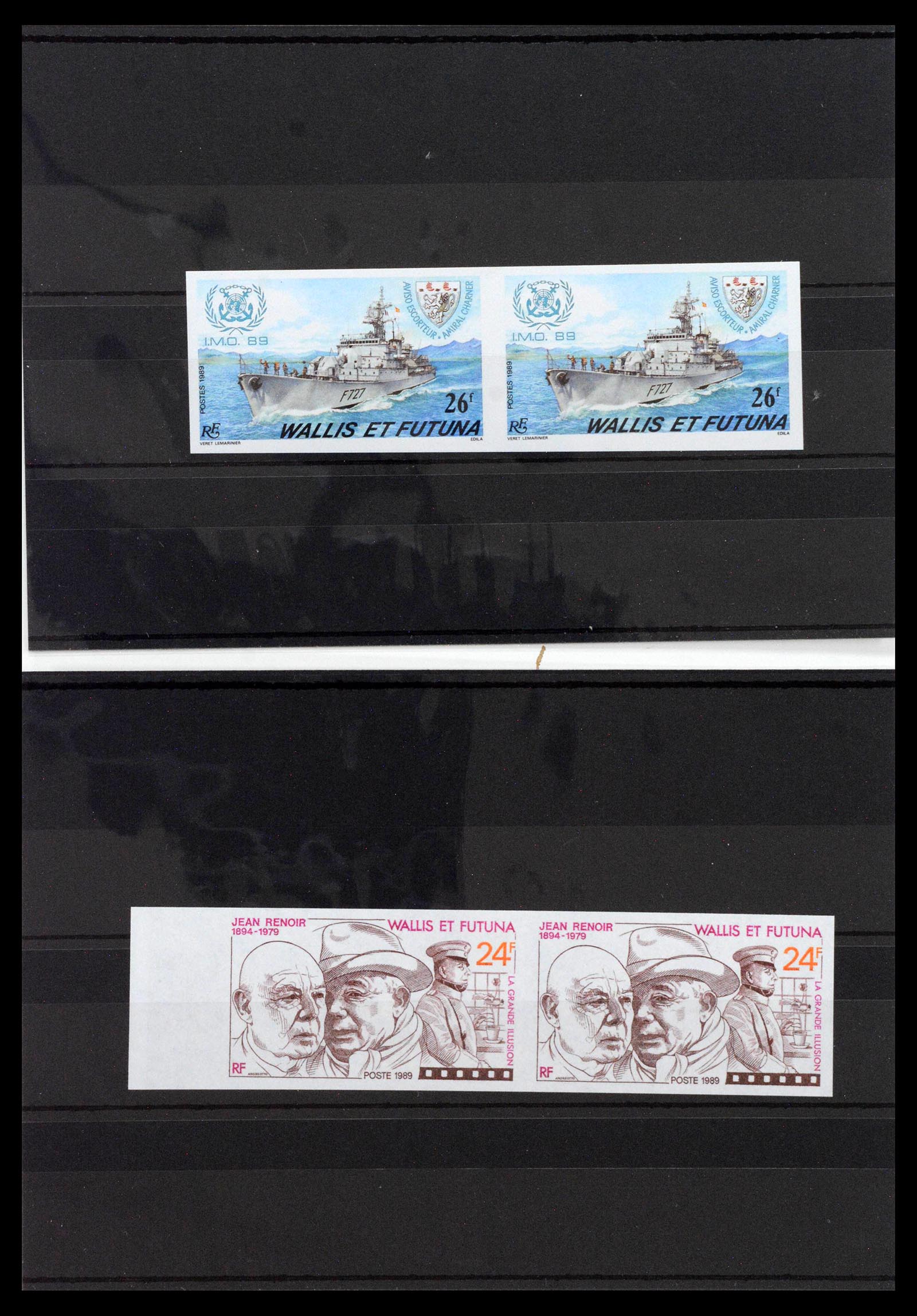 13139 0016 - Postzegelverzameling 13139 Wallis et Futuna ongetand 1977-1997,