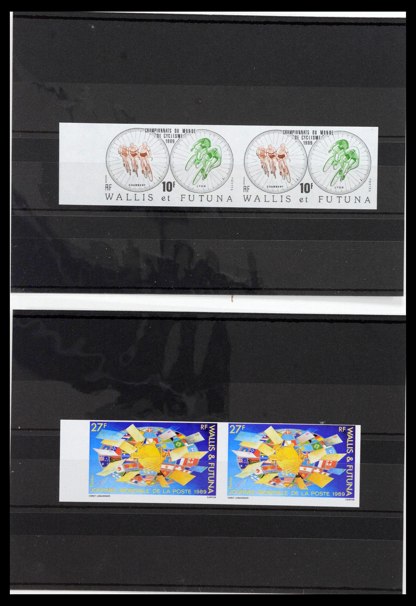 13139 0018 - Postzegelverzameling 13139 Wallis et Futuna ongetand 1977-1997, 13139 0018 - Postzegelverzameling 13139 Wallis et Futuna ongetand 1977-1997,