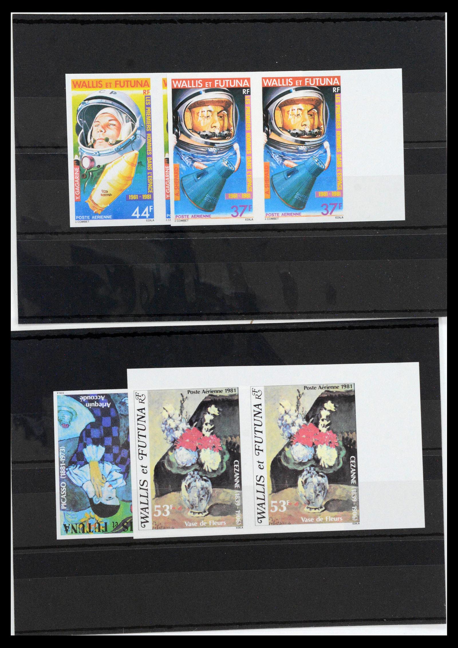 13139 0058 - Postzegelverzameling 13139 Wallis et Futuna ongetand 1977-1997,