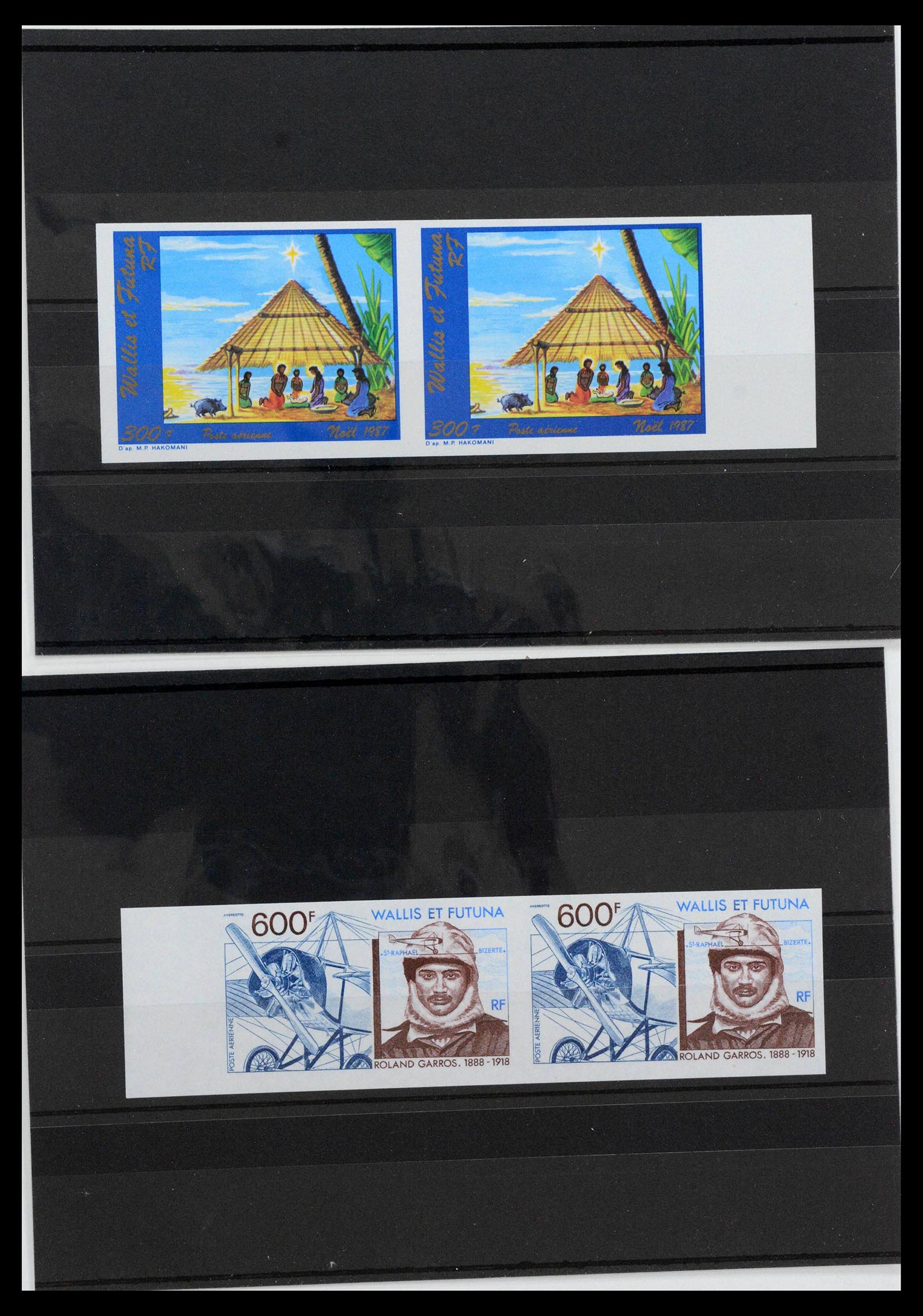 13139 0065 - Postzegelverzameling 13139 Wallis et Futuna ongetand 1977-1997,