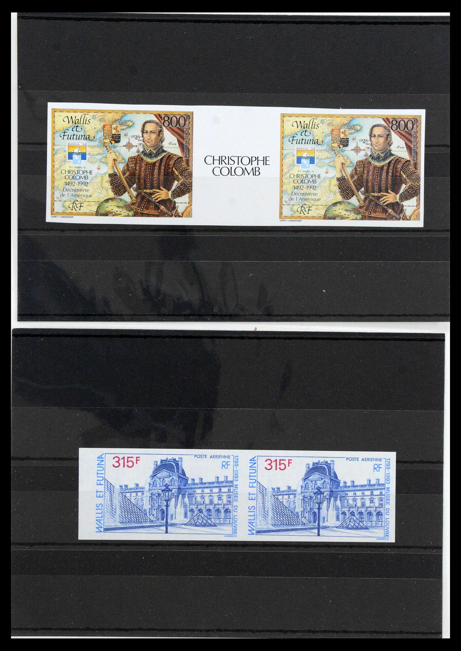 13139 0069 - Postzegelverzameling 13139 Wallis et Futuna ongetand 1977-1997,