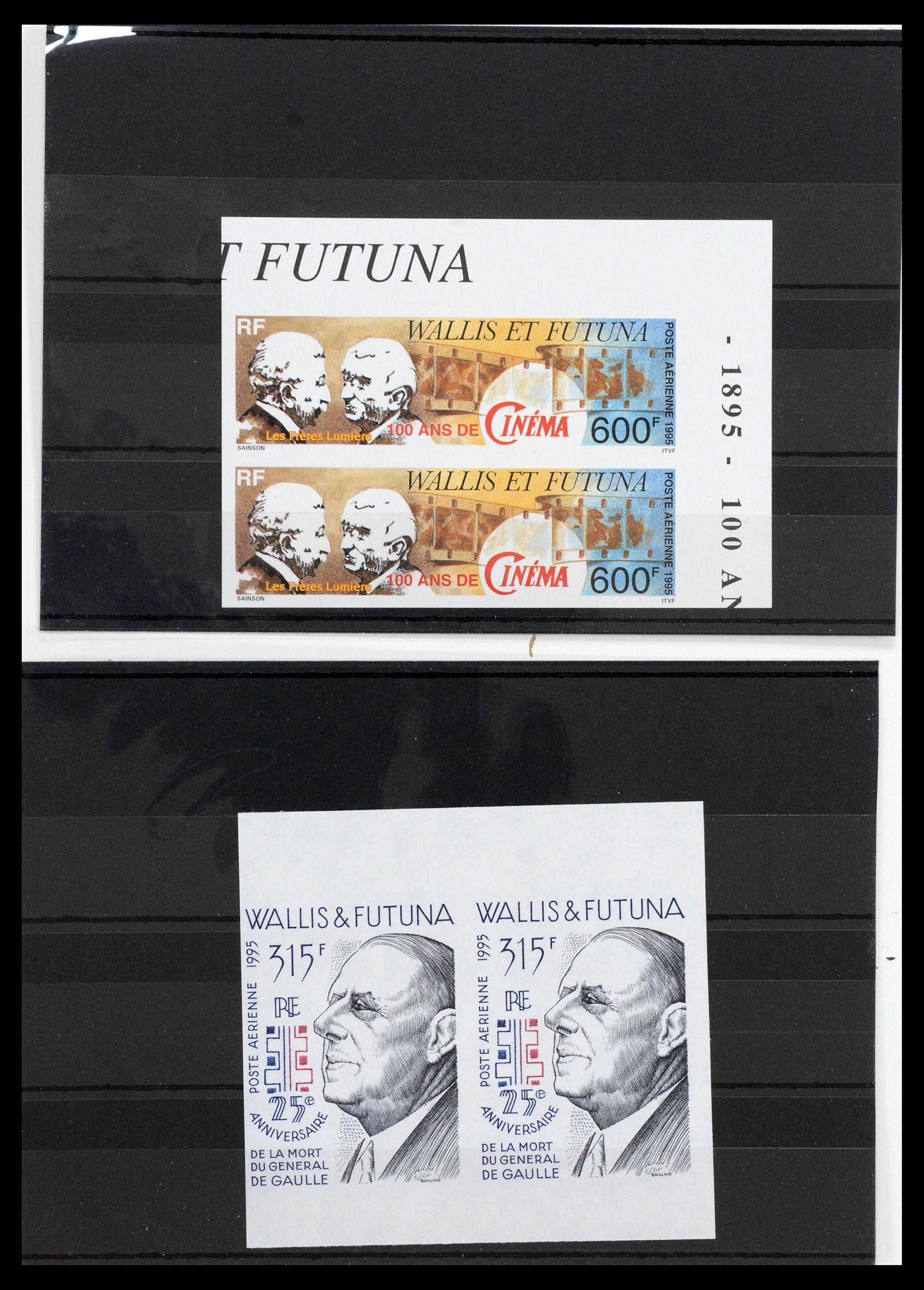 13139 0073 - Postzegelverzameling 13139 Wallis et Futuna ongetand 1977-1997,