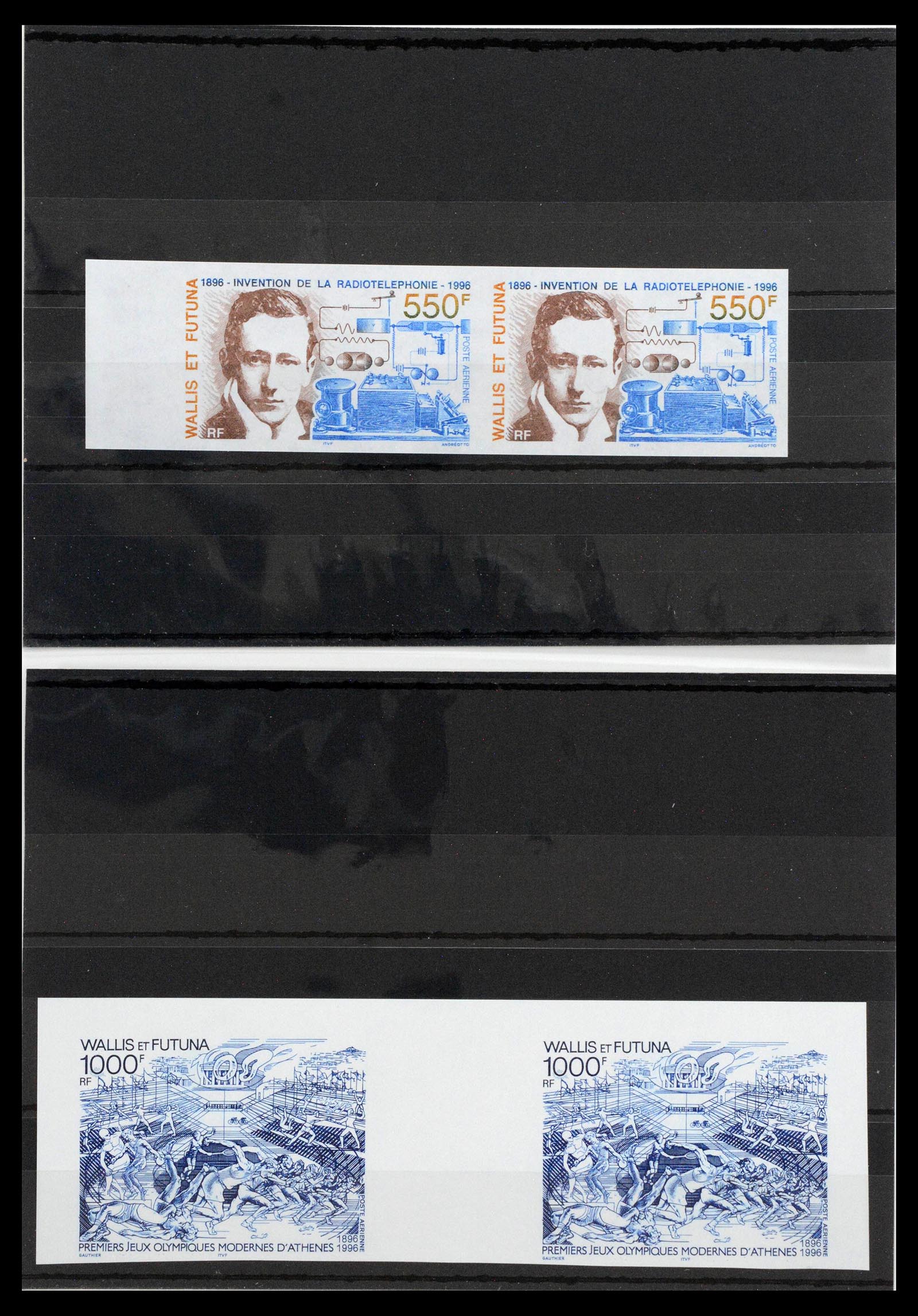 13139 0075 - Postzegelverzameling 13139 Wallis et Futuna ongetand 1977-1997,