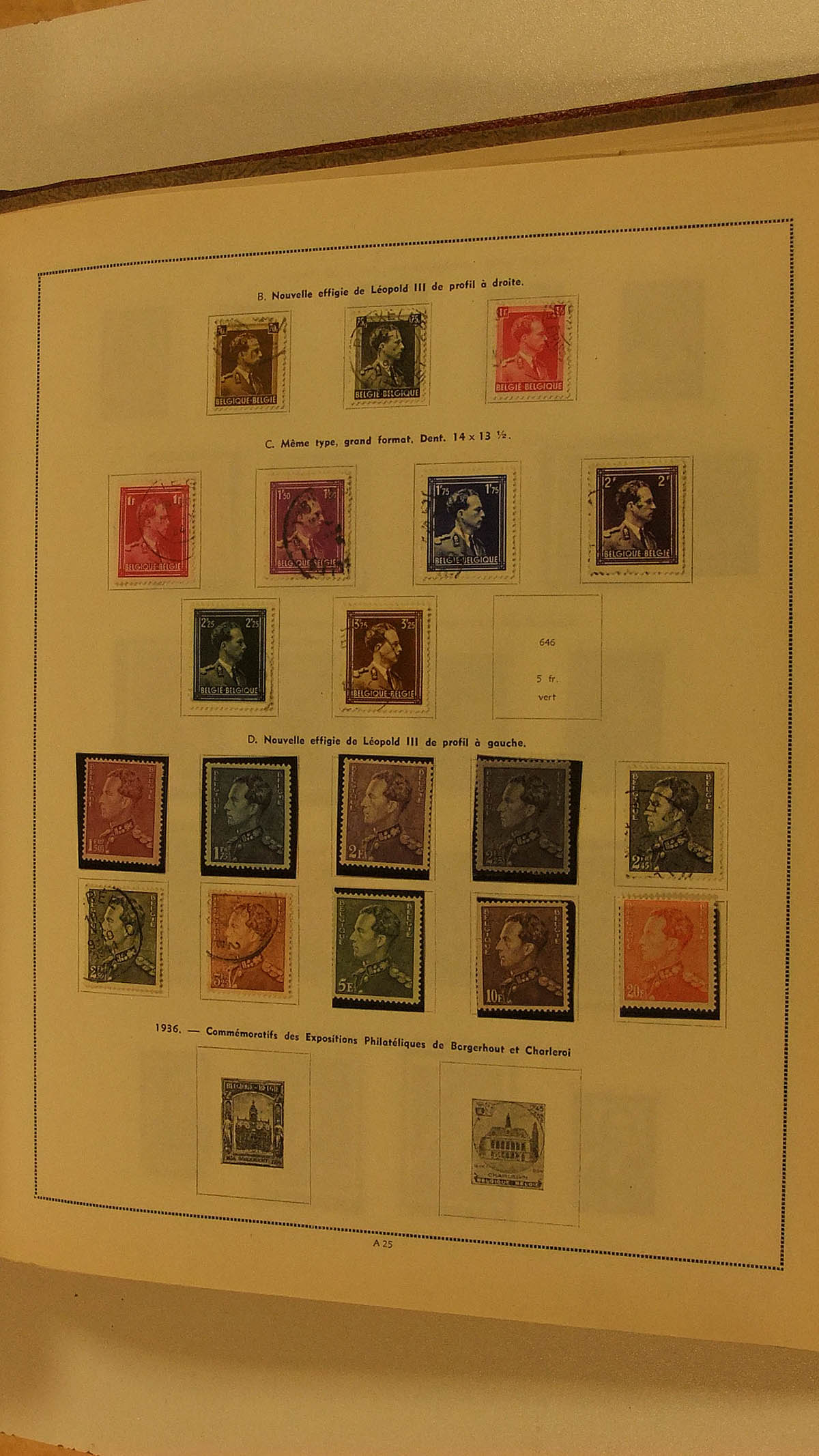 18745 022 - 18745 België 1850-1947.