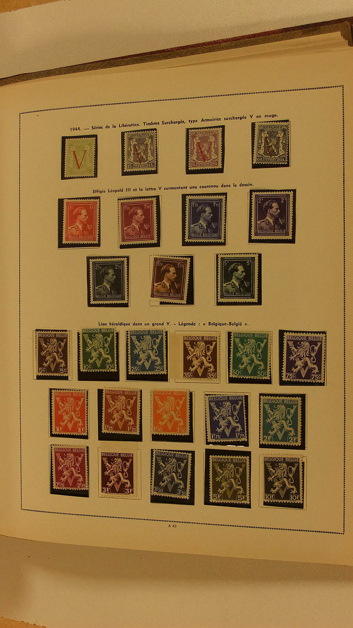 18745 040 - 18745 België 1850-1947.