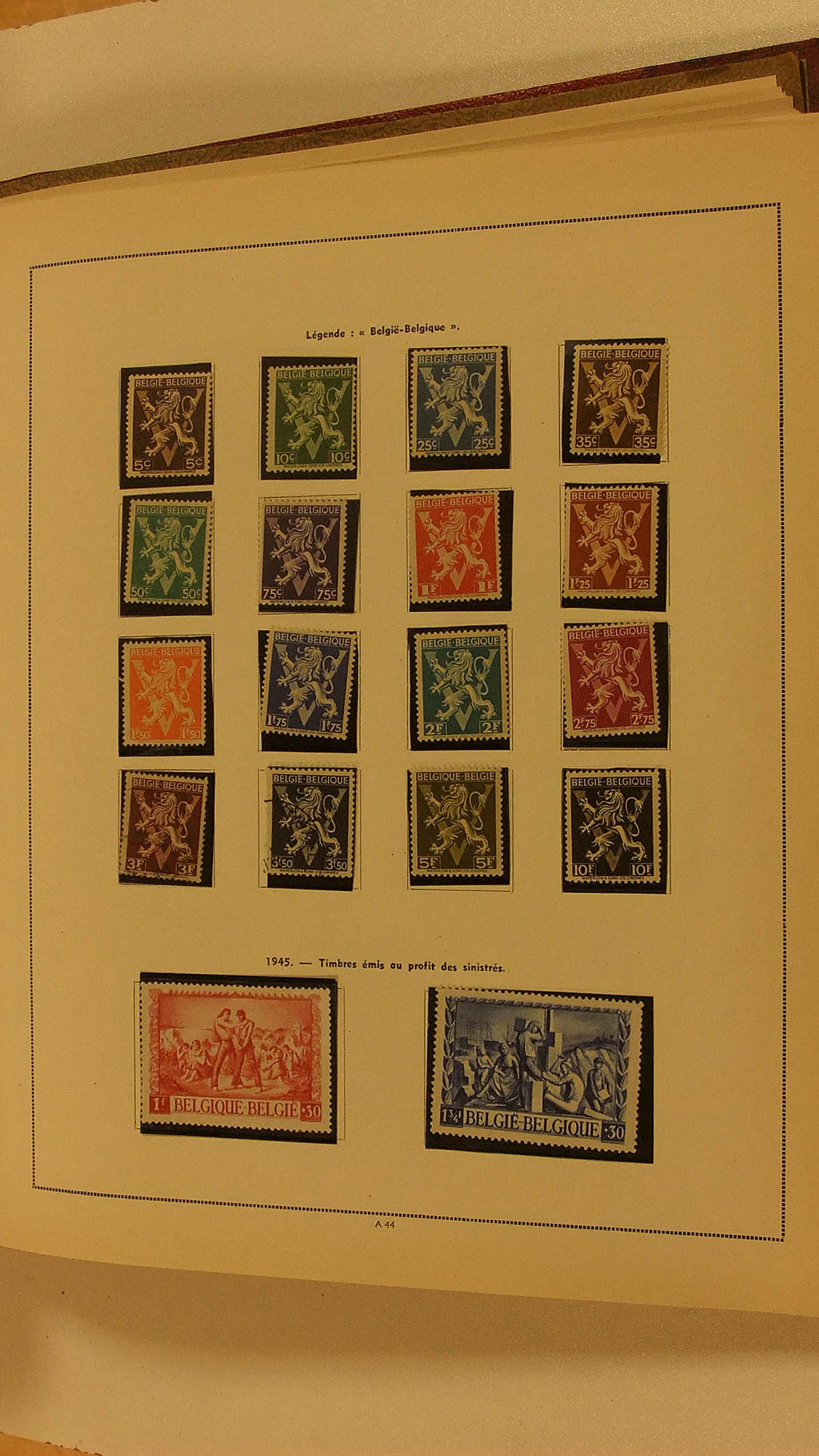 18745 041 - 18745 België 1850-1947.