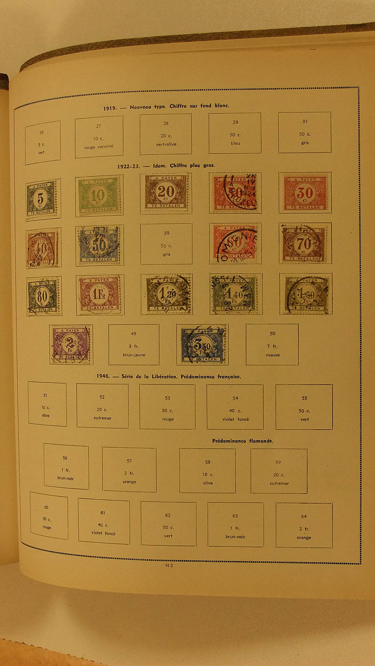 18745 054 - 18745 België 1850-1947.