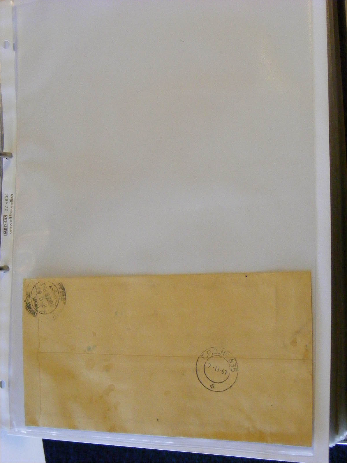 19584-1 051 - 19584 India dienst brieven.