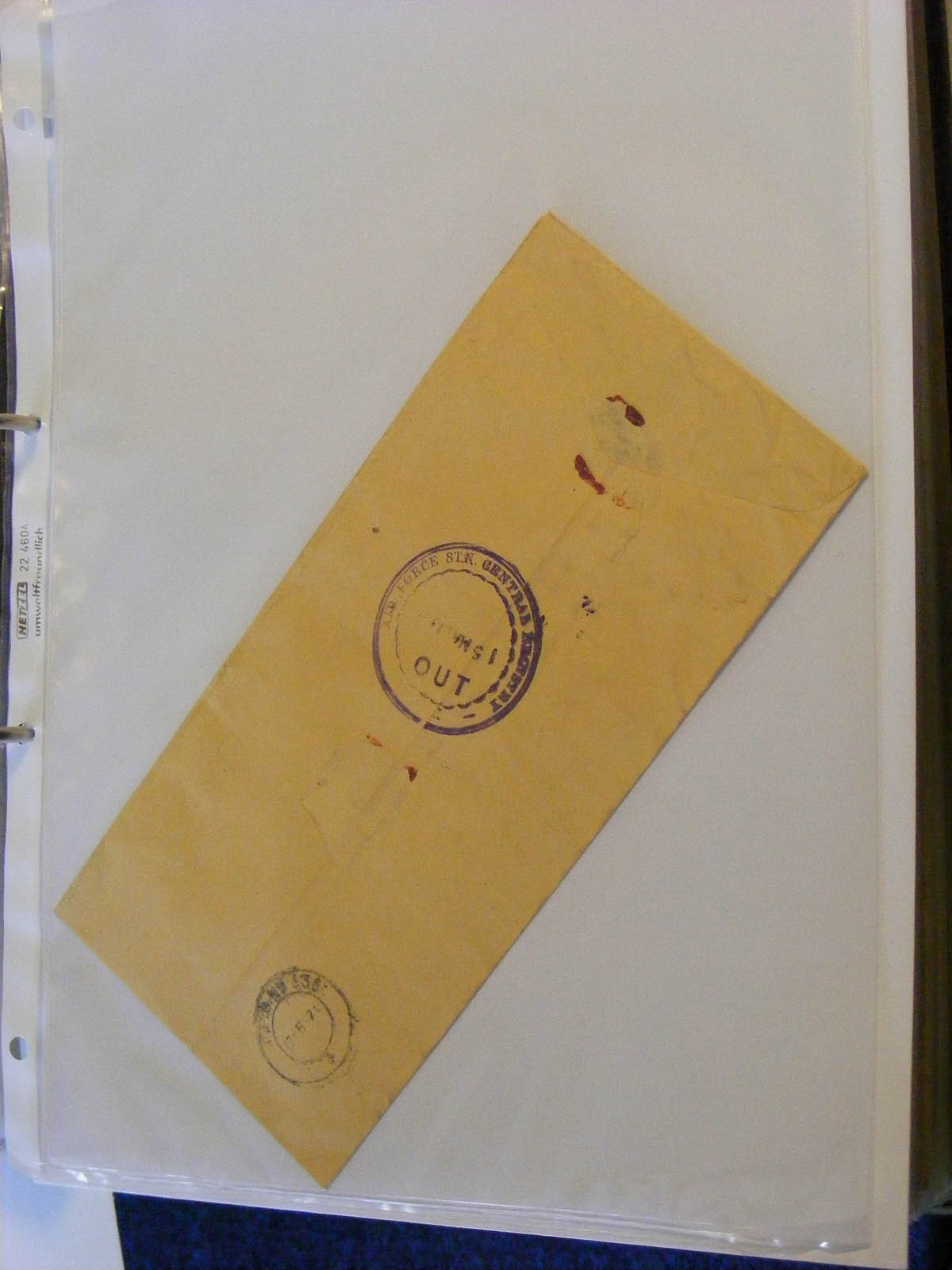 19584-1 073 - 19584 India dienst brieven.