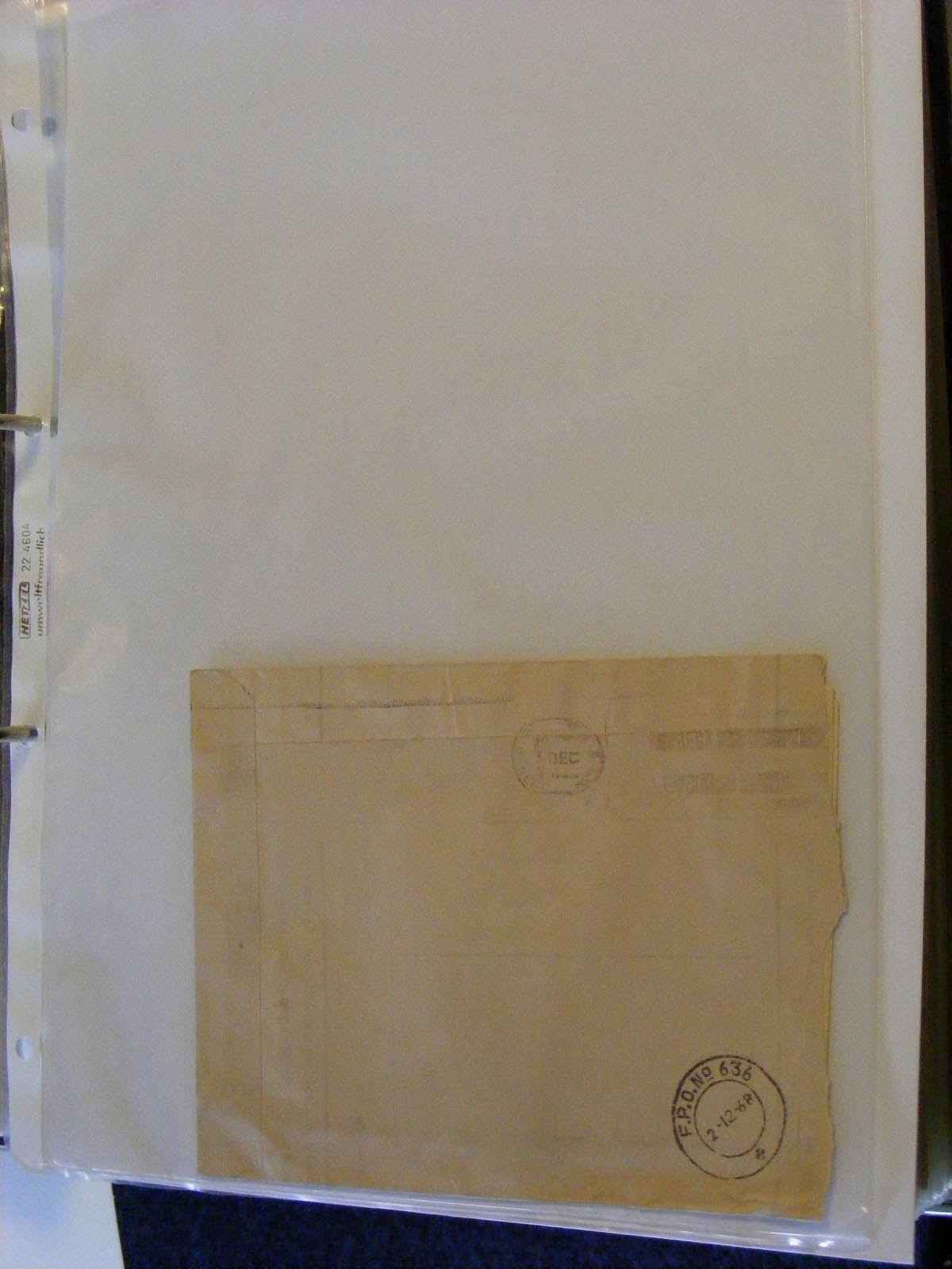 19584-1 075 - 19584 India dienst brieven.