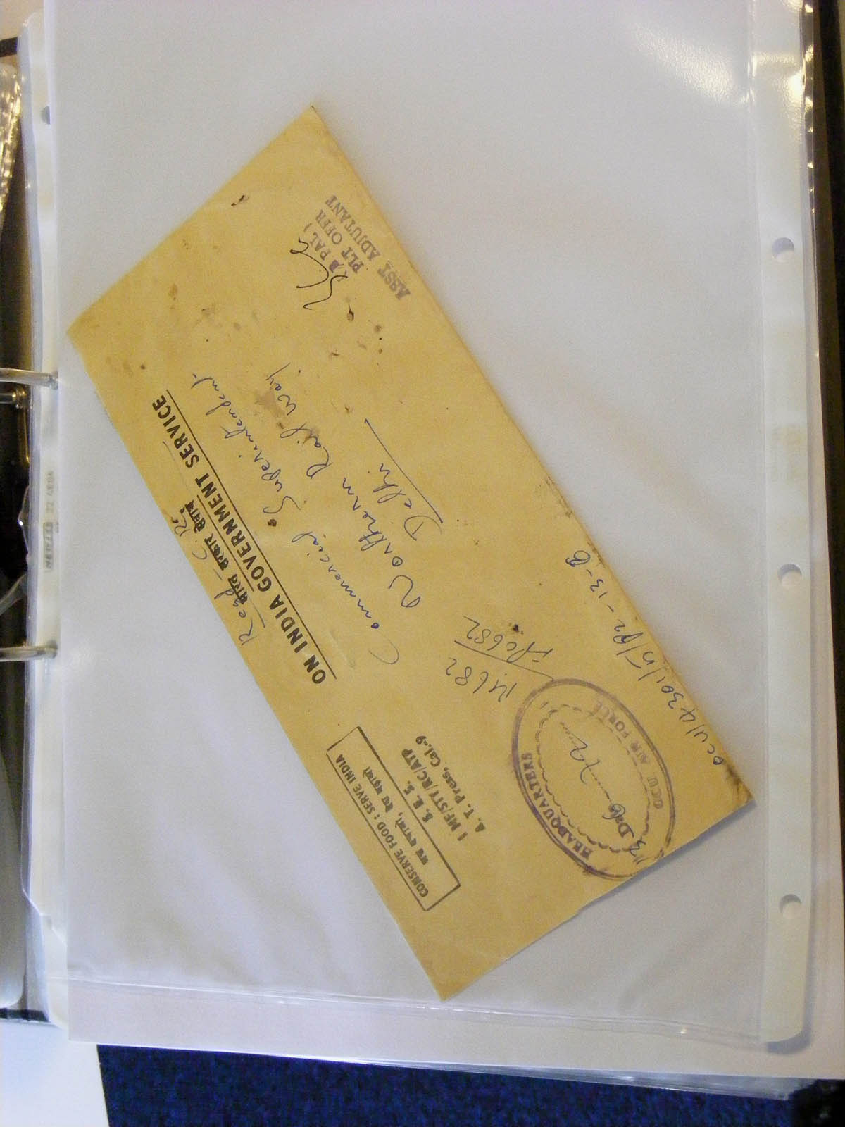 19584-1 104 - 19584 India dienst brieven.