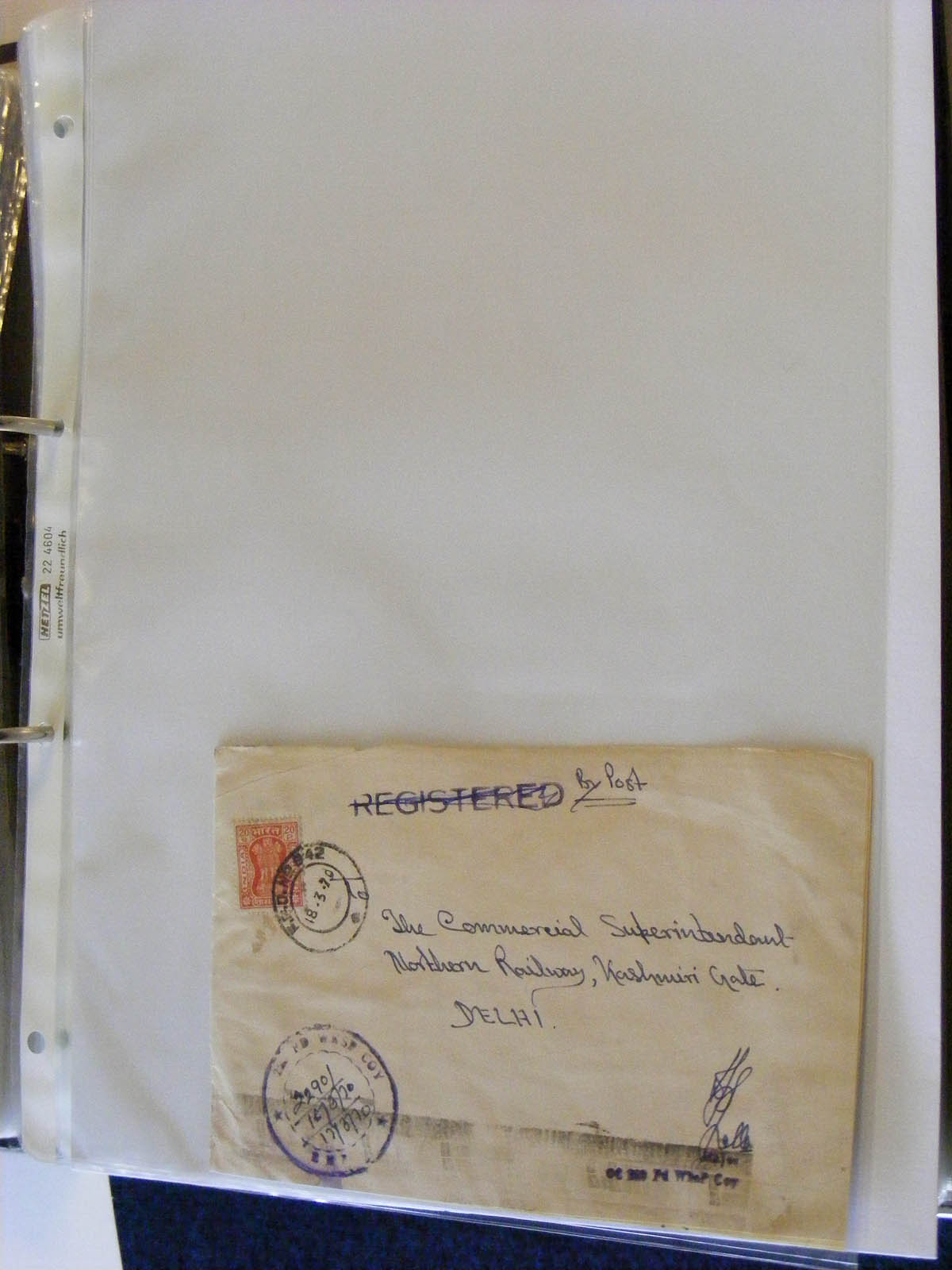 19584-1 113 - 19584 India dienst brieven.