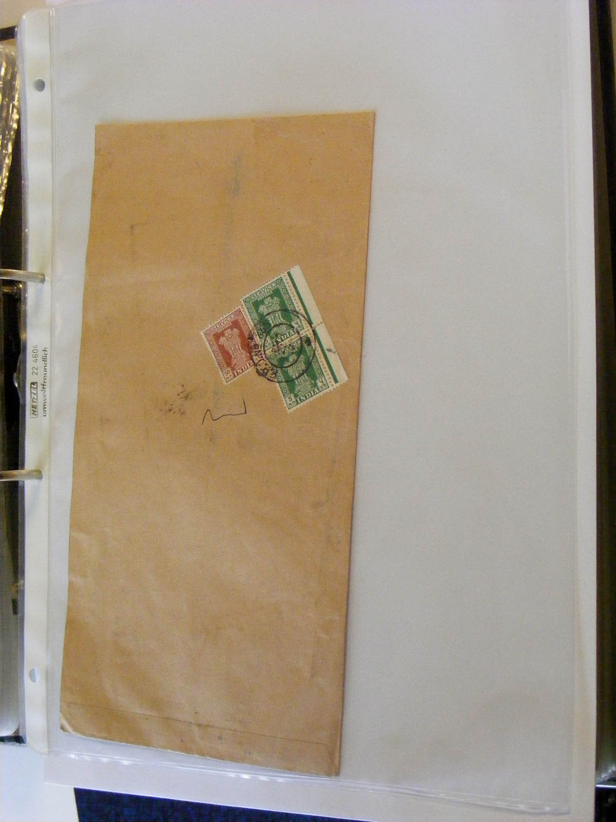 19584-1 133 - 19584 India dienst brieven.