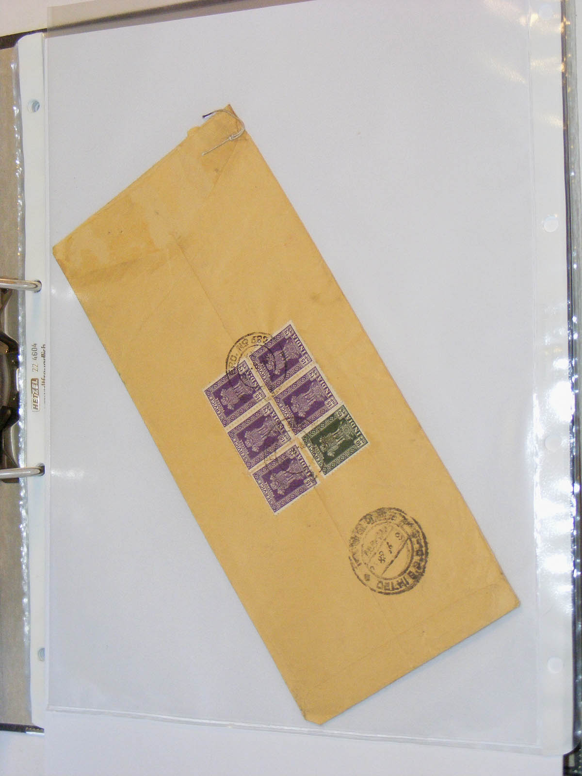 19584-2 230 - 19584 India dienst brieven.