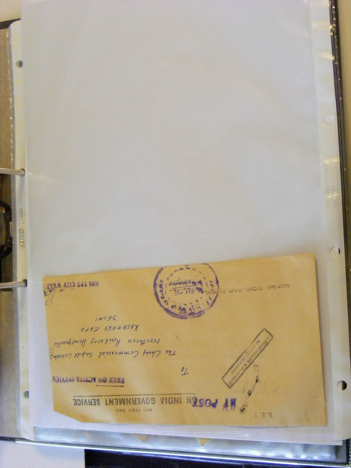 19584-2 232 - 19584 India dienst brieven.