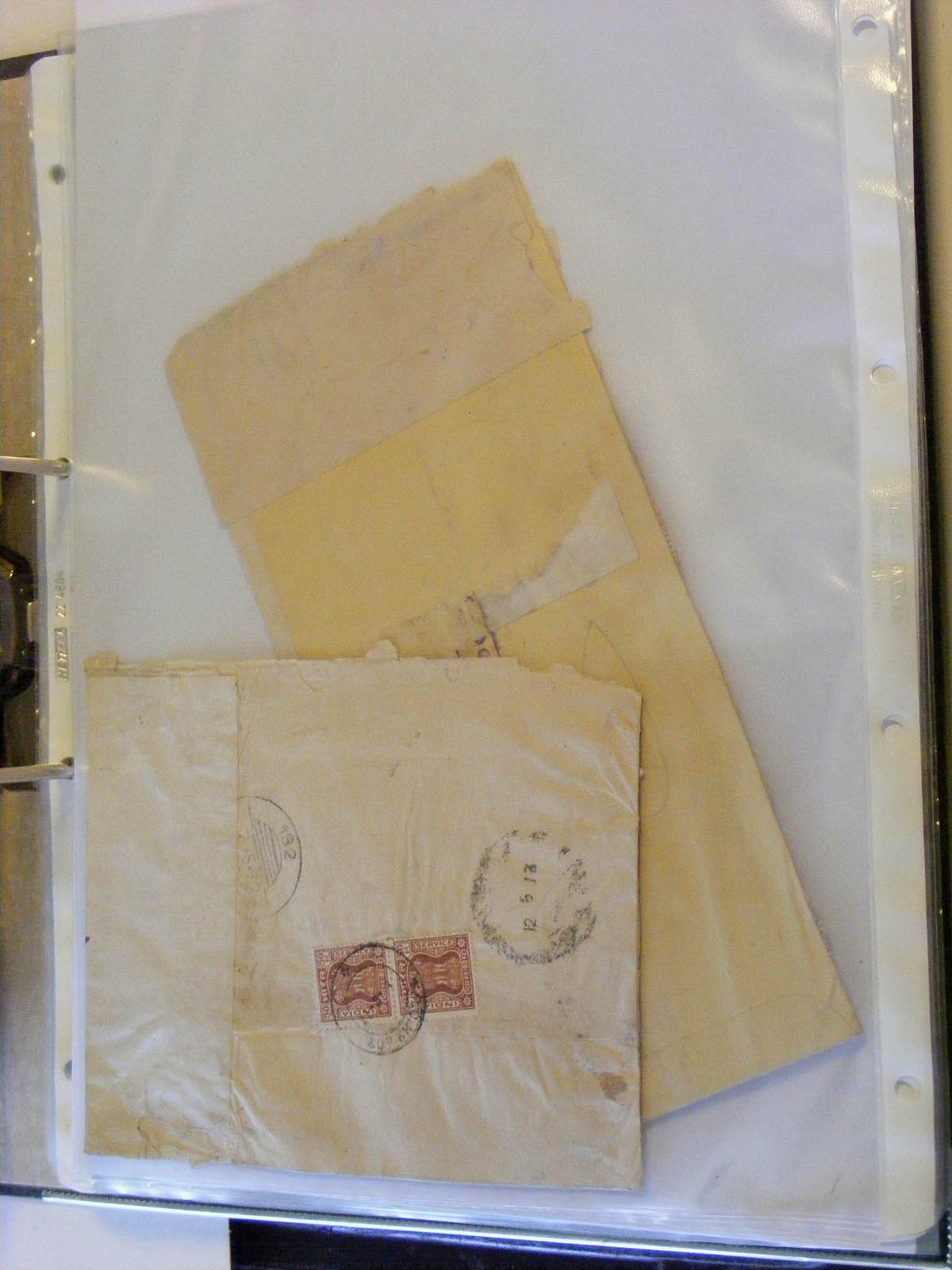19584-2 236 - 19584 India dienst brieven.