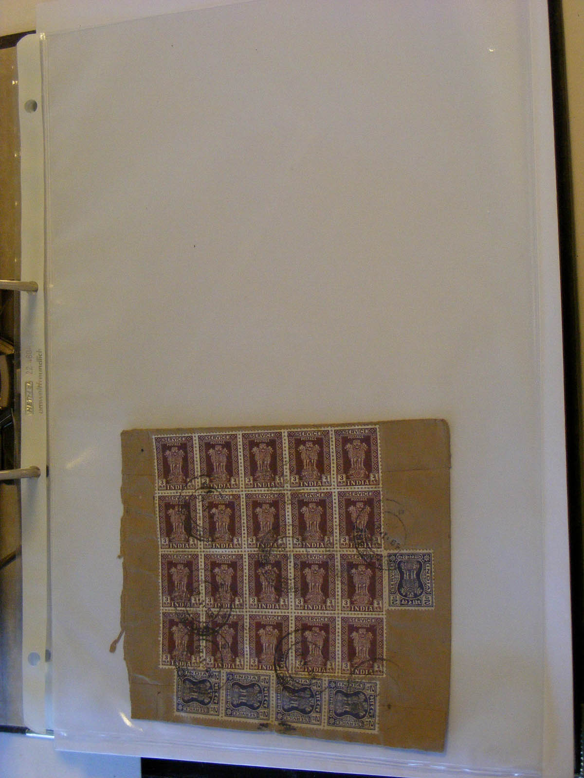 19584-2 239 - 19584 India dienst brieven.