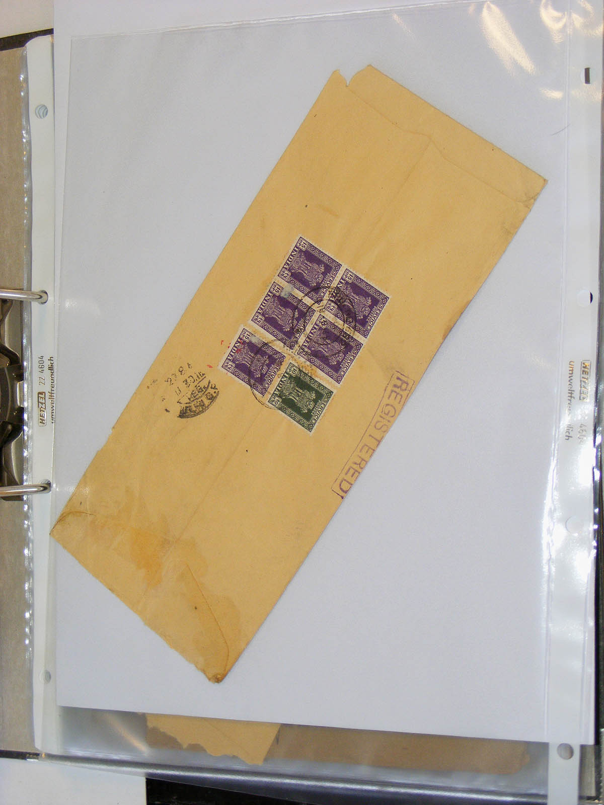 19584-2 248 - 19584 India dienst brieven.